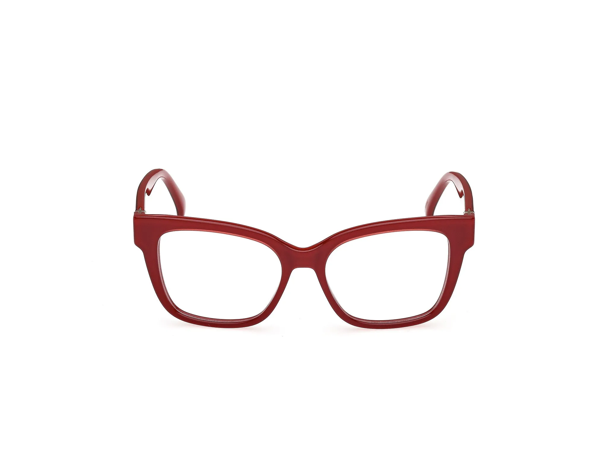 Max Mara MM5206 069 Montature da vista Acetato Bordeaux Squadrata Normale - immagine 2