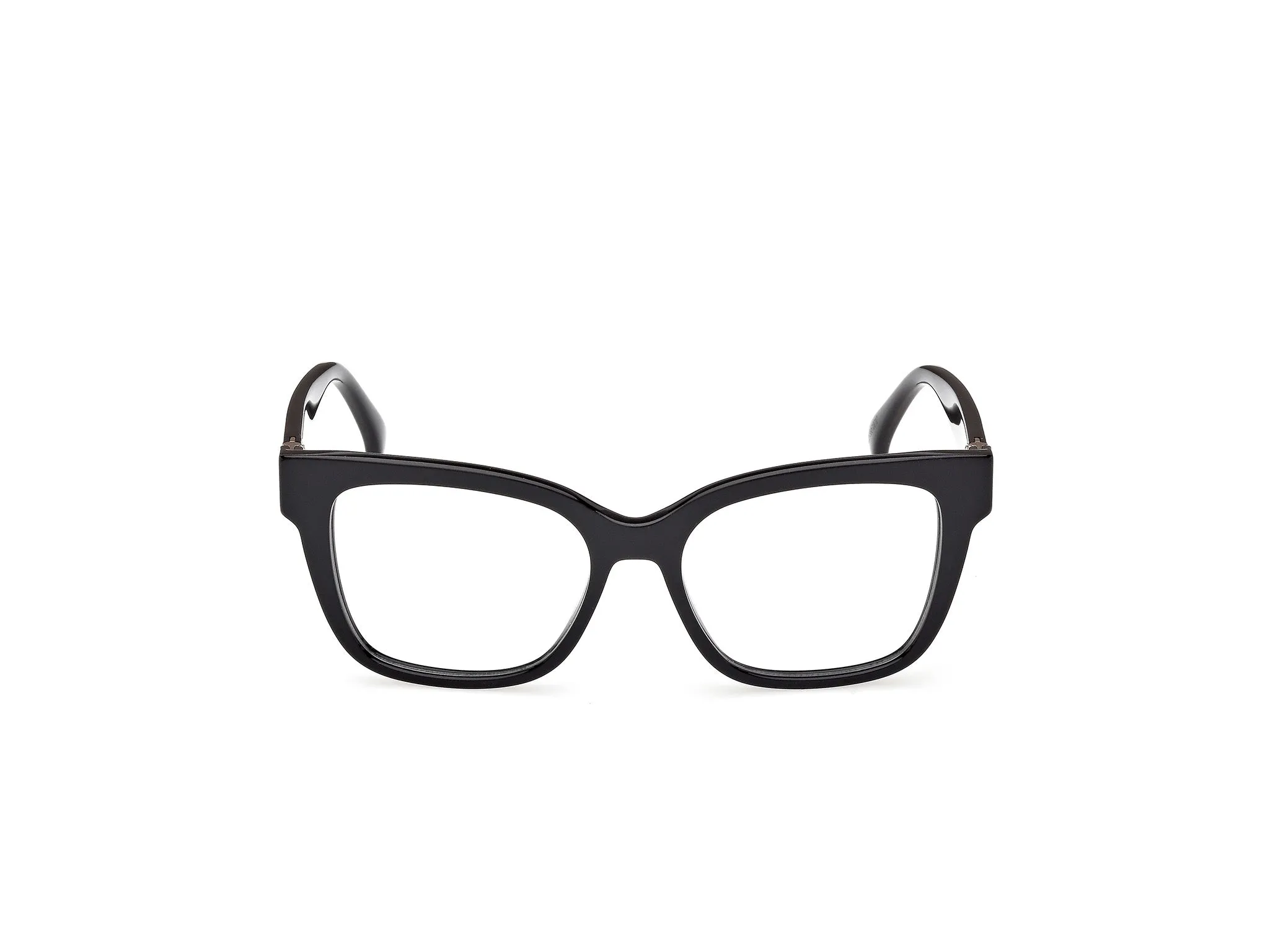 Max Mara MM5206 001 Montature da vista Acetato Nero Squadrata Normale - immagine 2