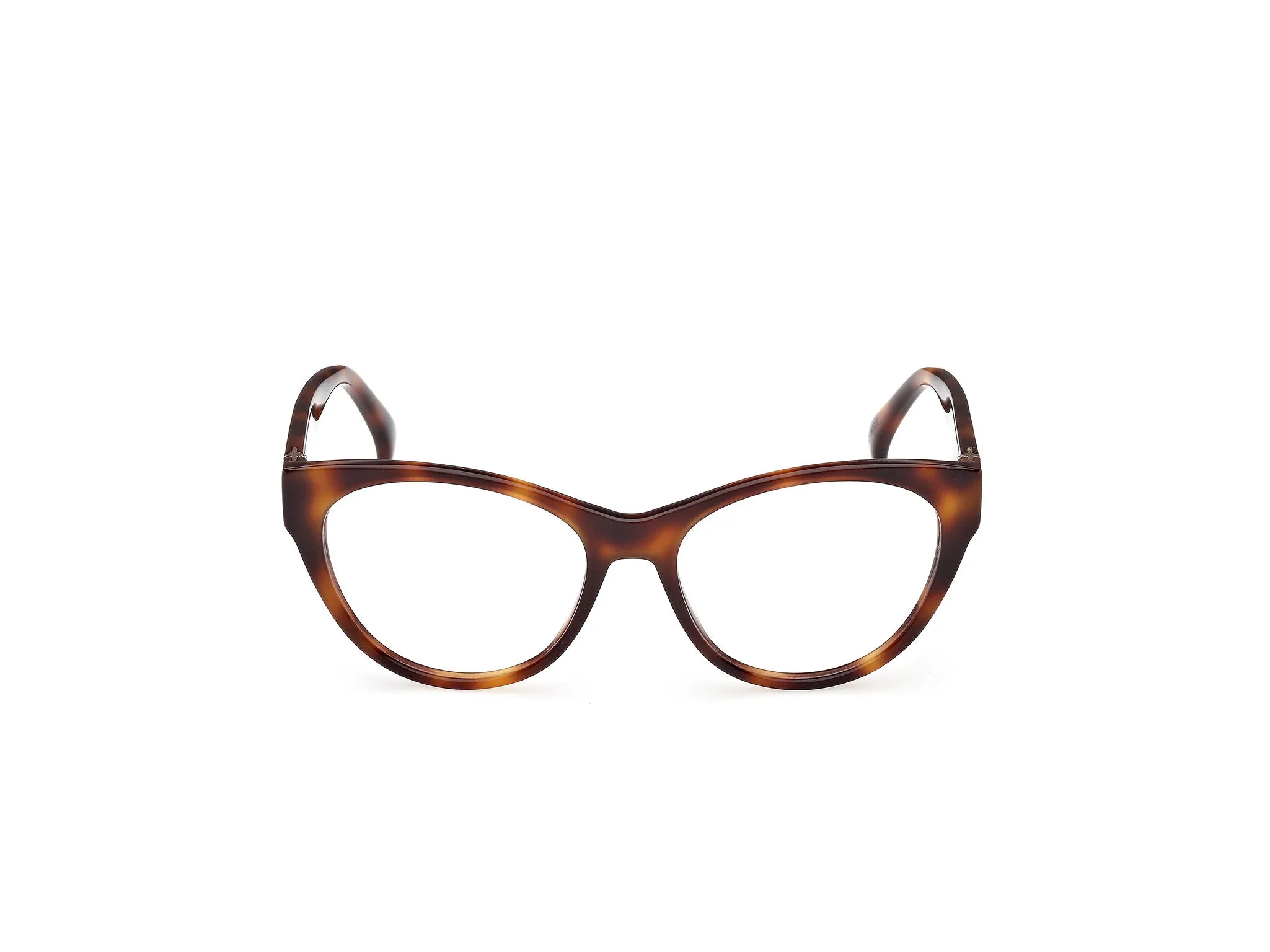 Max Mara MM5205 052 Montature da vista Acetato Havana Rotonda Normale - immagine 2
