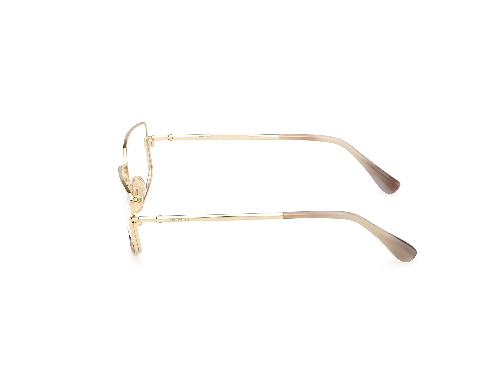 Max Mara MM5203 032 Montature da vista Metallo Oro Squadrata Normale - immagine 3