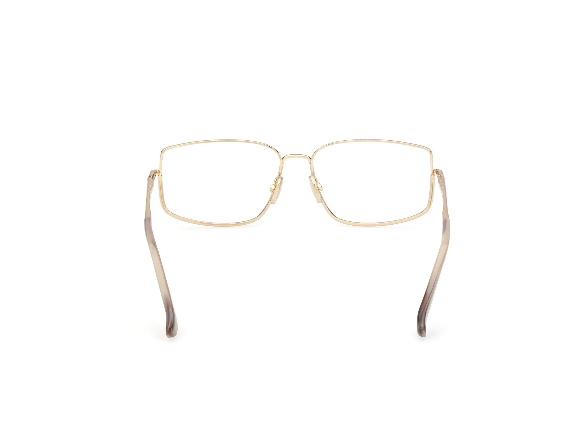 Max Mara MM5203 032 Montature da vista Metallo Oro Squadrata Normale - immagine 4