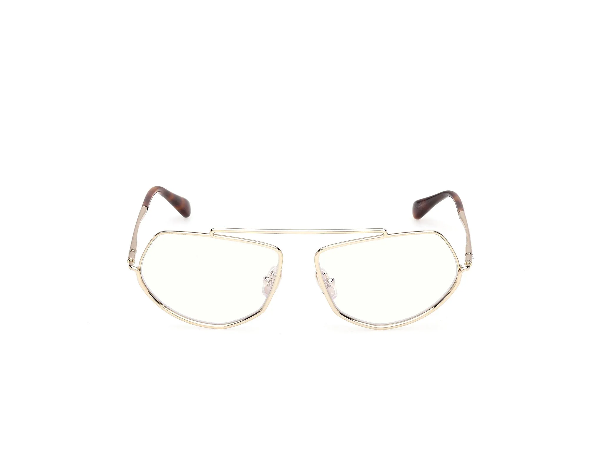 Max Mara MM5202-B 032 Montature da vista Metallo Oro Rotonda Normale - immagine 2