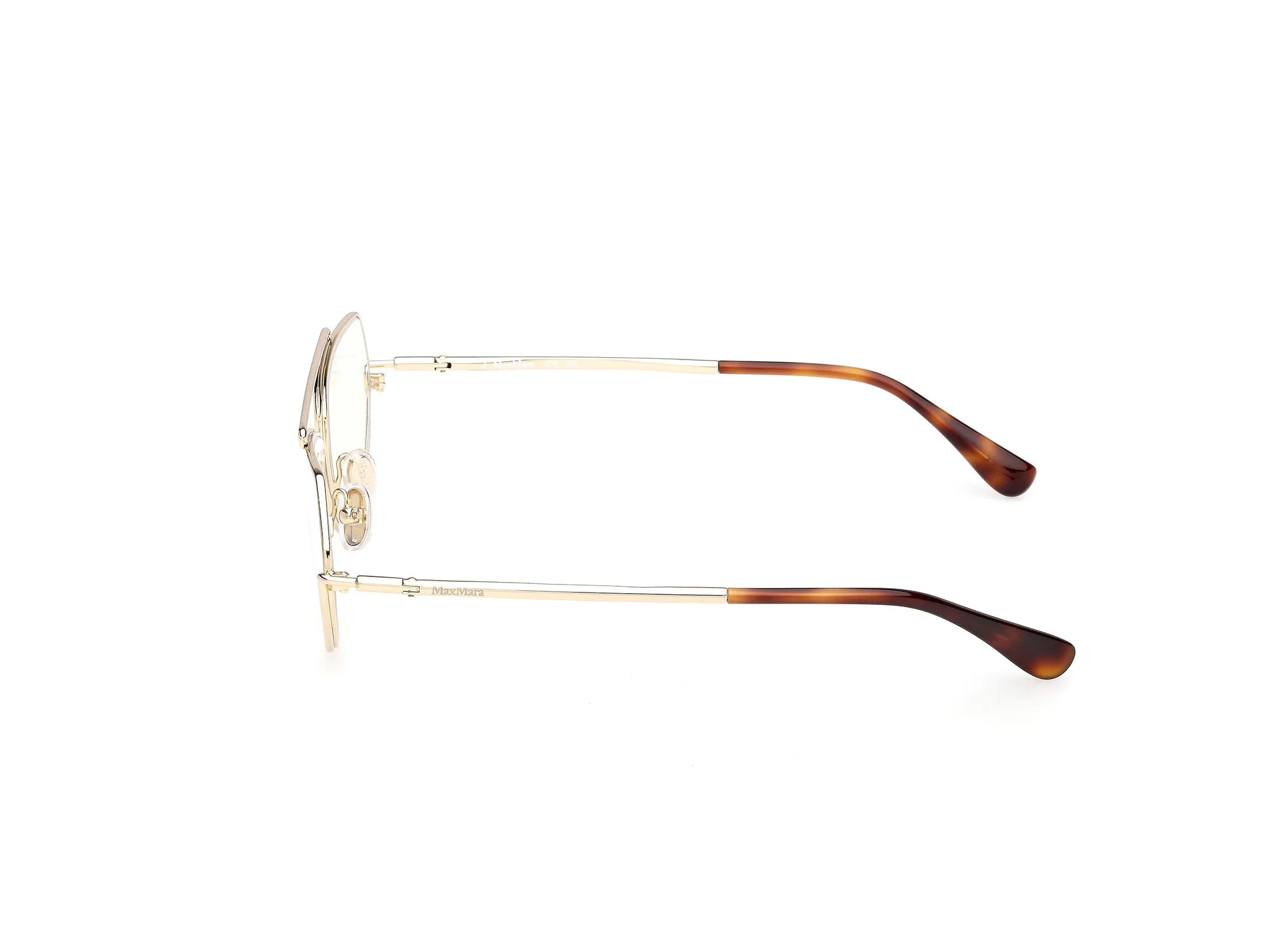 Max Mara MM5202-B 032 Montature da vista Metallo Oro Rotonda Normale - immagine 3