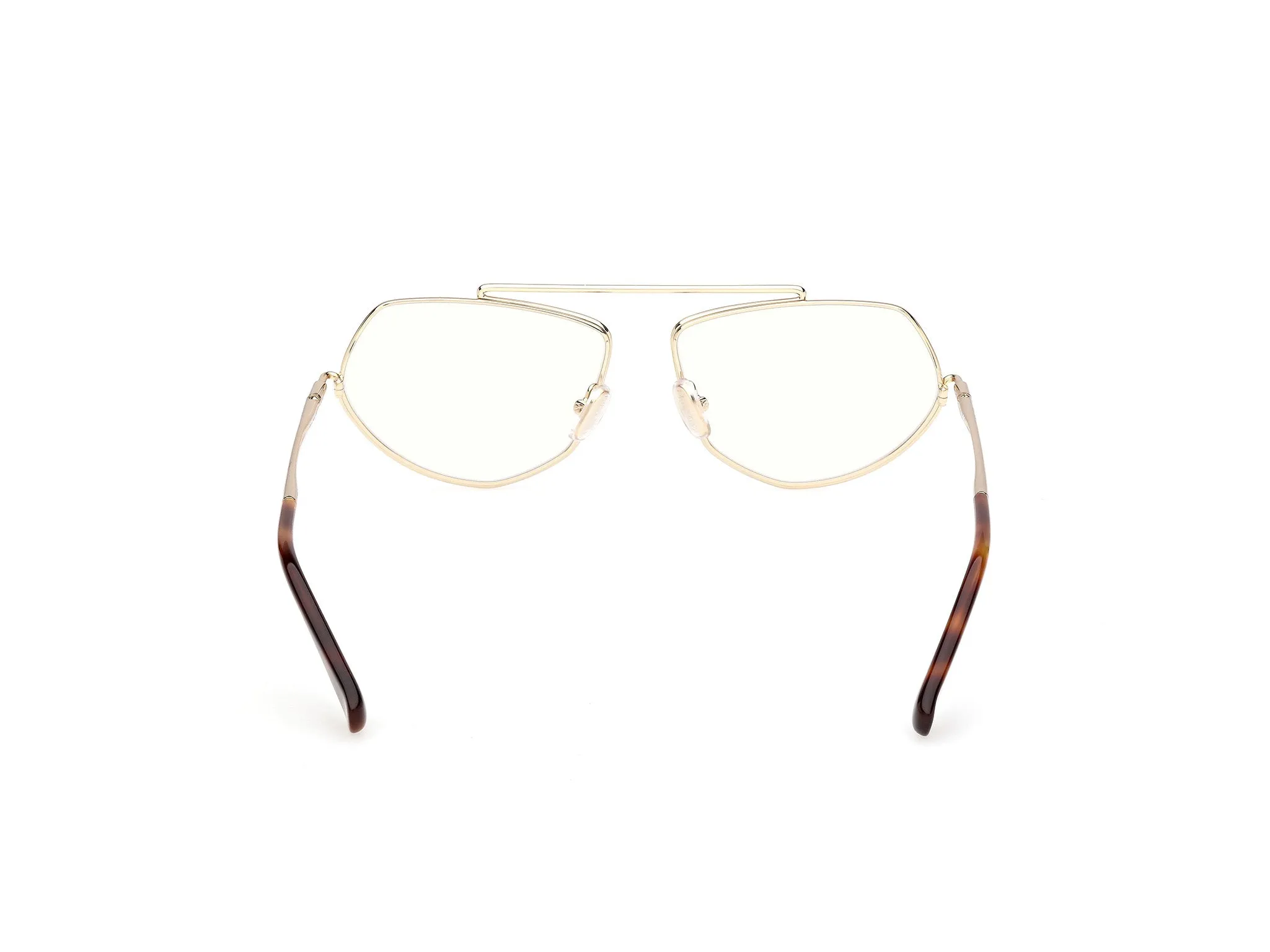 Max Mara MM5202-B 032 Montature da vista Metallo Oro Rotonda Normale - immagine 4