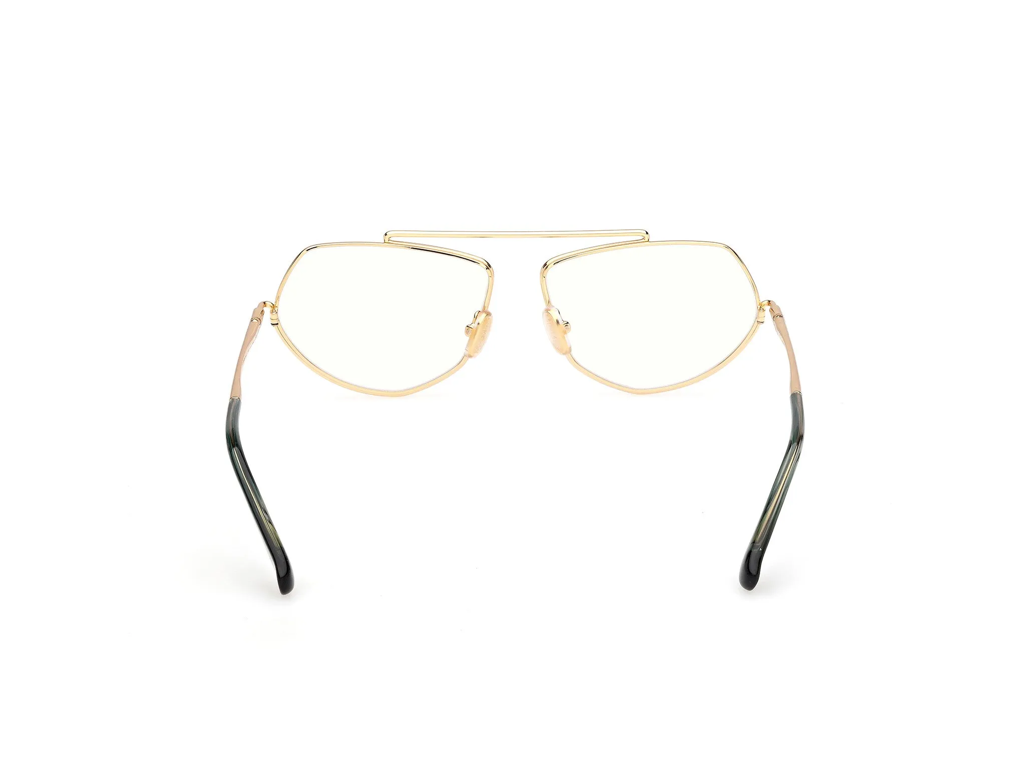 Max Mara MM5202-B 030 Montature da vista Metallo Oro Rotonda Normale - immagine 4