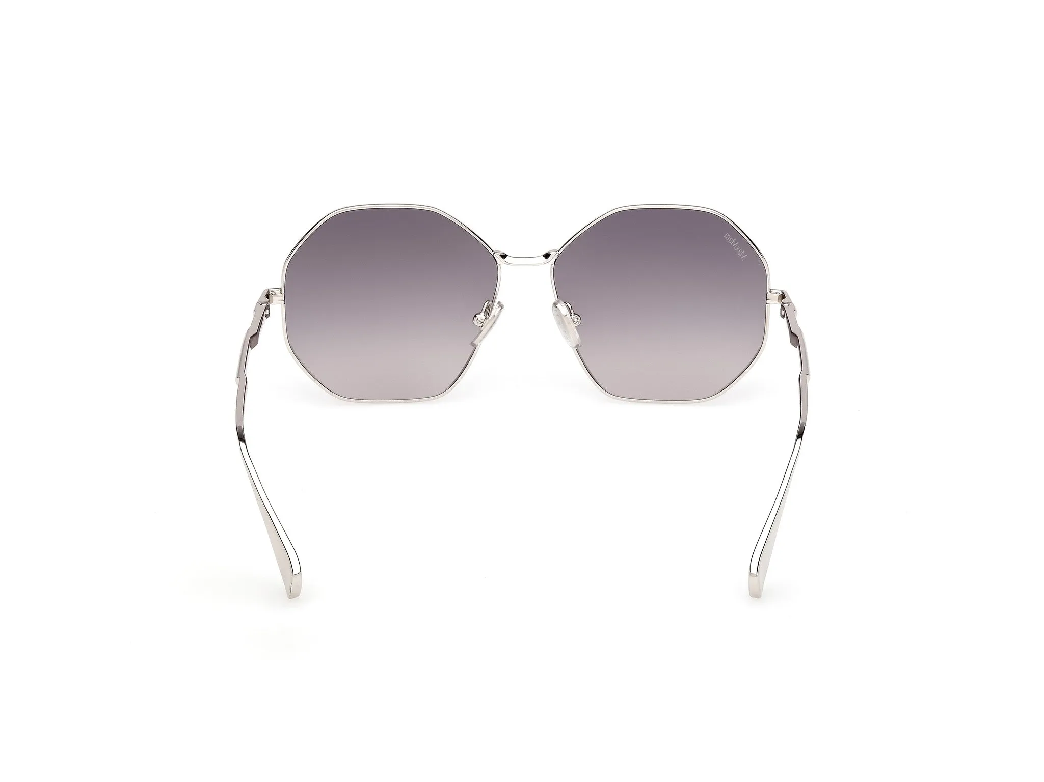Max Mara MM0168 MILLER 14B Occhiali da sole Metallo Grigio Fumo Geometrica Normale - immagine 4