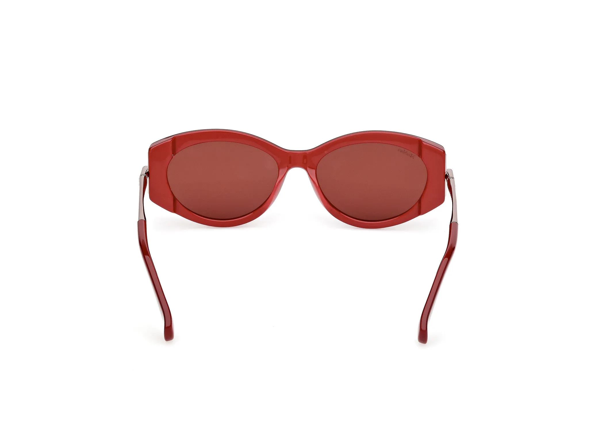 Max Mara MM0167 ROQUEBRUNE 1 69S Occhiali da sole Acetato Bordeaux Bordeaux Rotonda Normale - immagine 4