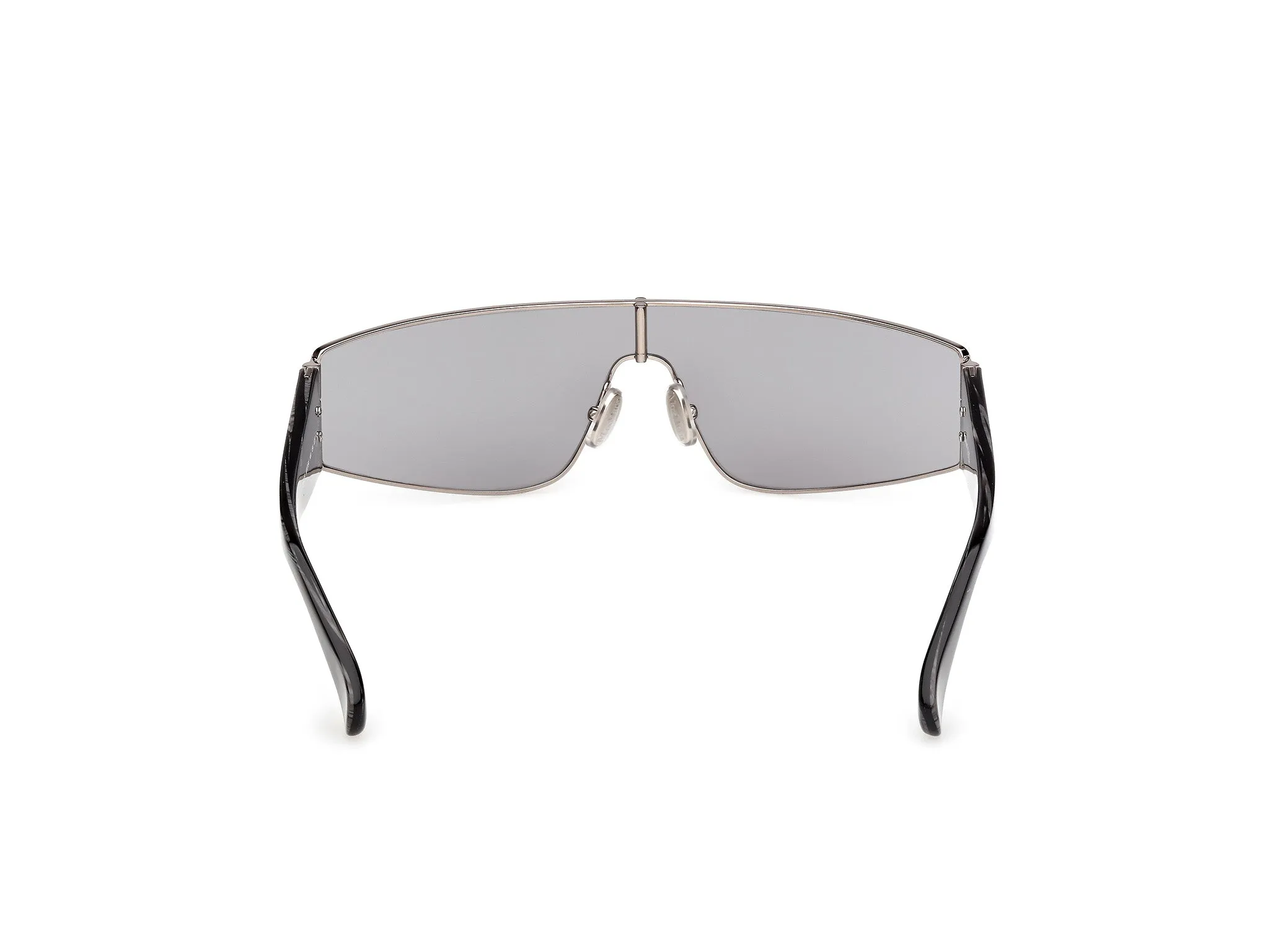 Max Mara MM0164 SPACE 14A Occhiali da sole Metallo Grigio Fumo Maschera Normale - immagine 4