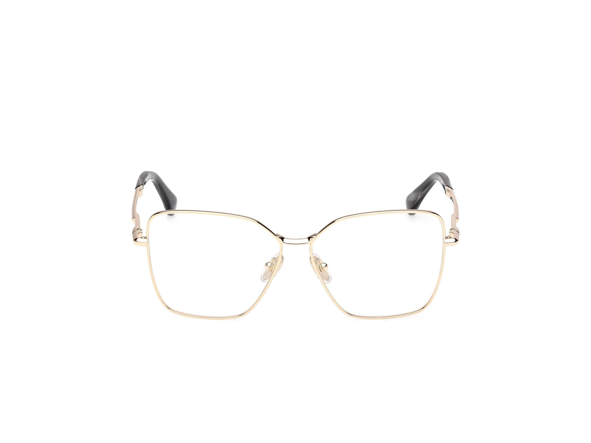 Max Mara MM5187 032 Montature da vista Metallo Oro Rotonda Normale - immagine 2
