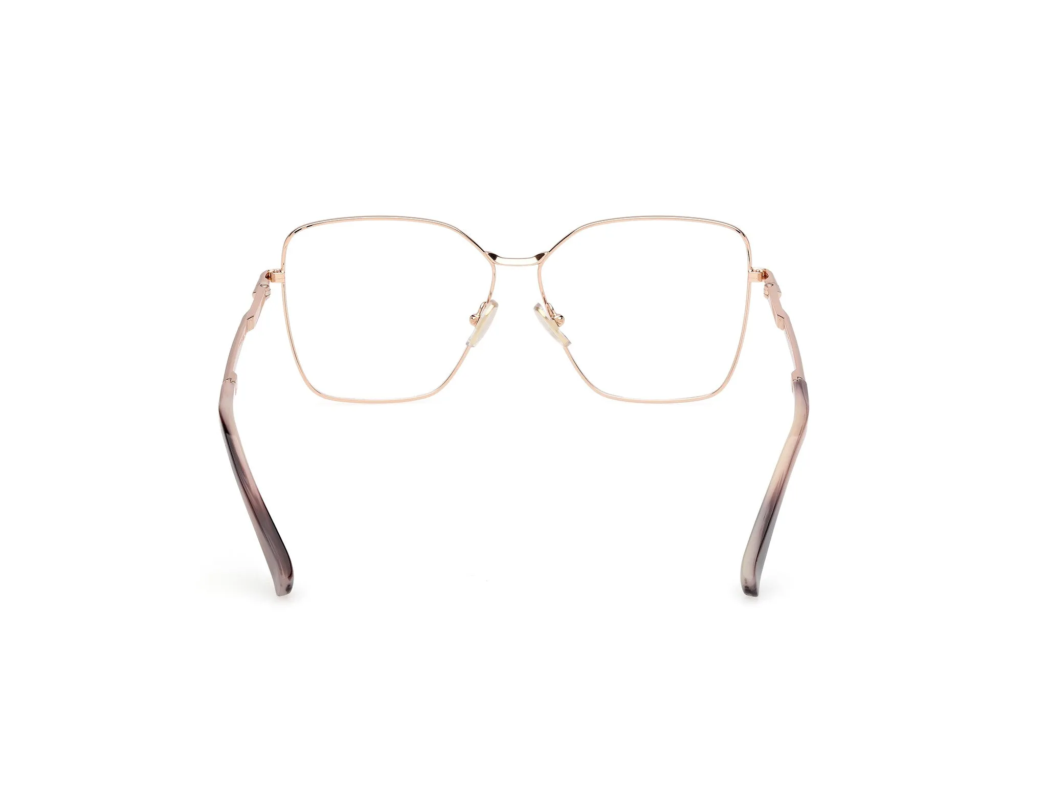 Max Mara MM5187 028 Montature da vista Metallo Oro Rotonda Normale - immagine 4
