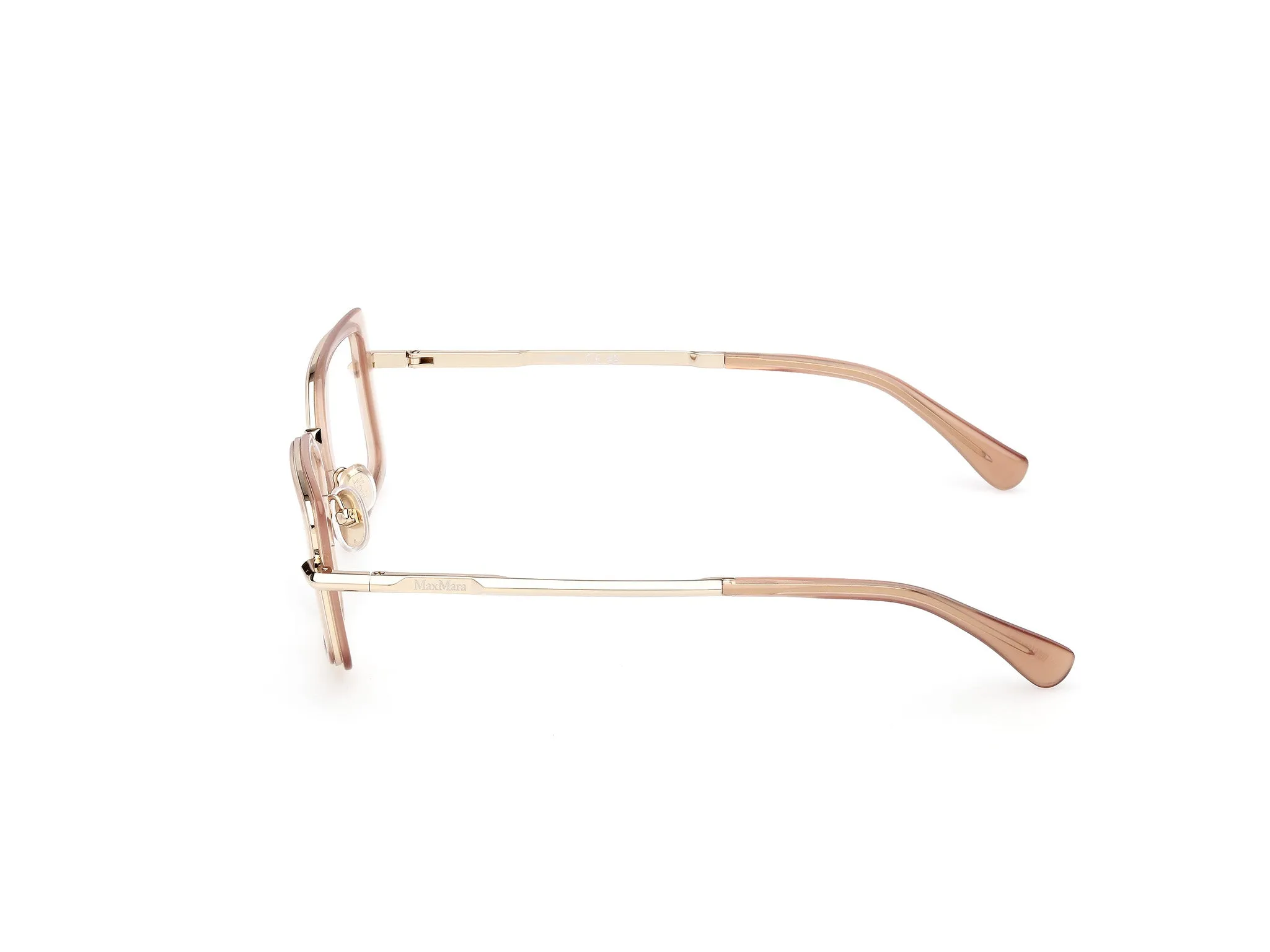 Max Mara MM5186 045 Montature da vista Acetato Marrone Squadrata Normale - immagine 3