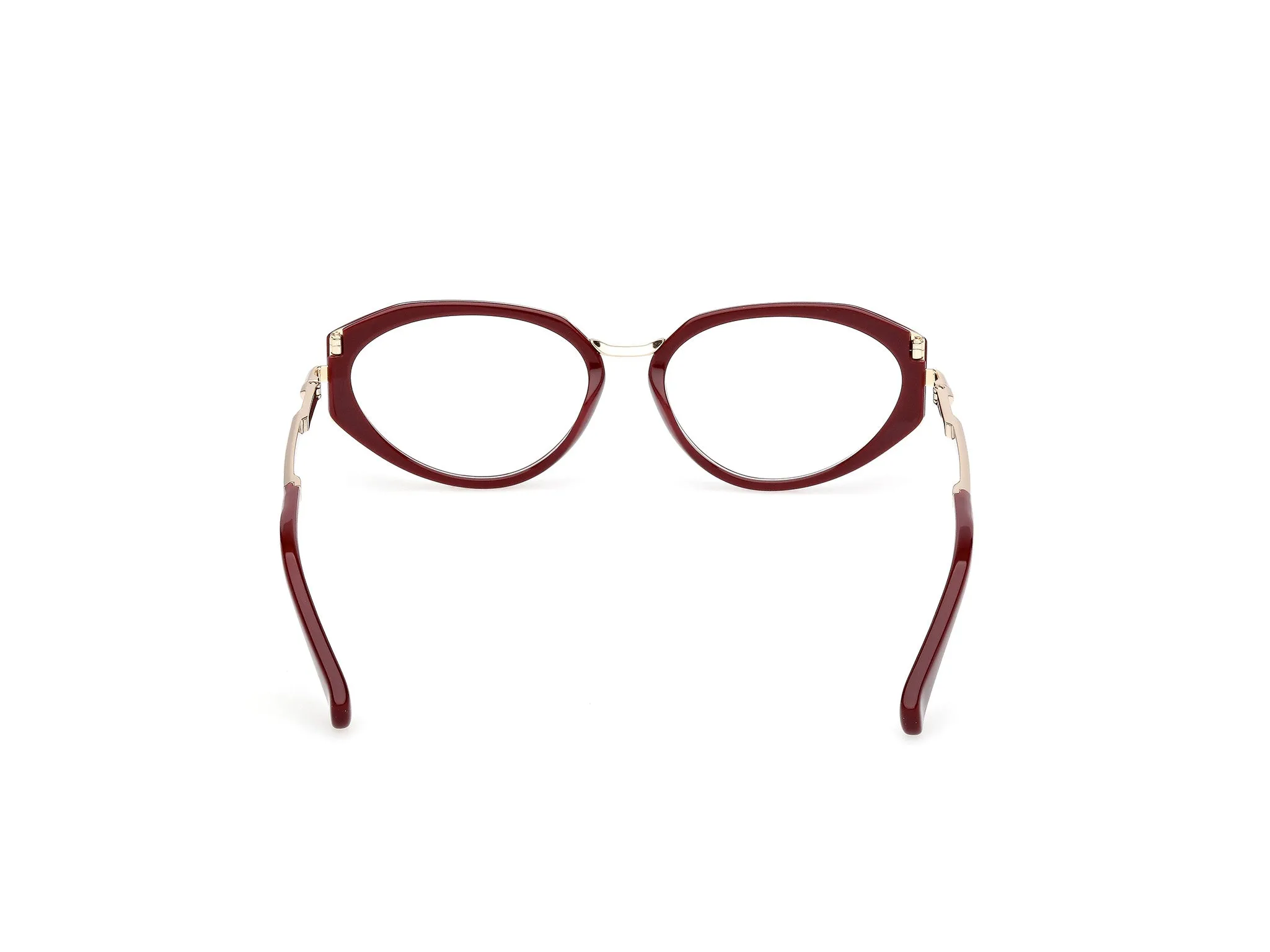 Max Mara MM5185 069 Montature da vista Acetato Bordeaux Cat Eye Normale - immagine 4