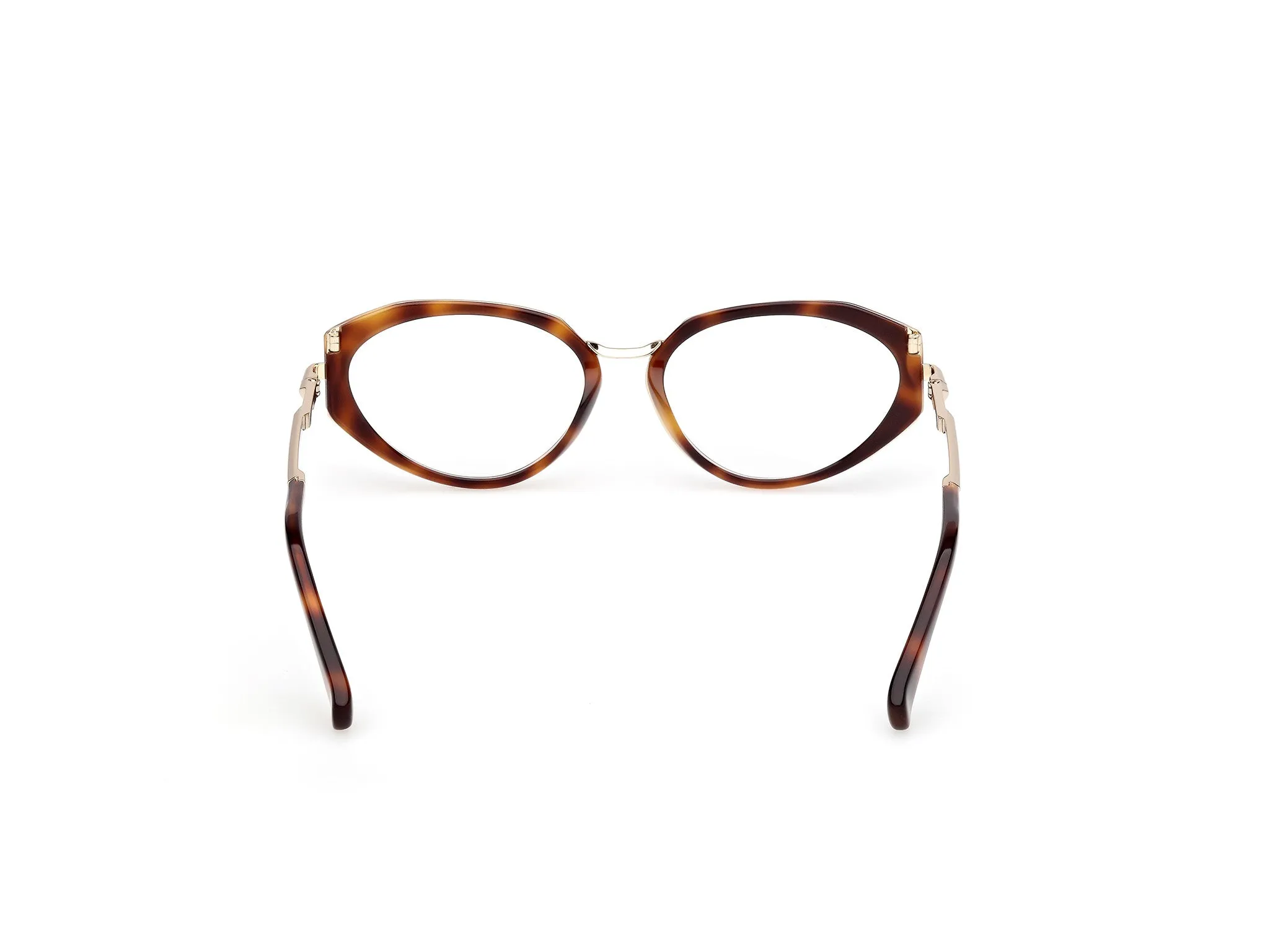 Max Mara MM5185 052 Montature da vista Acetato Havana Cat Eye Normale - immagine 4