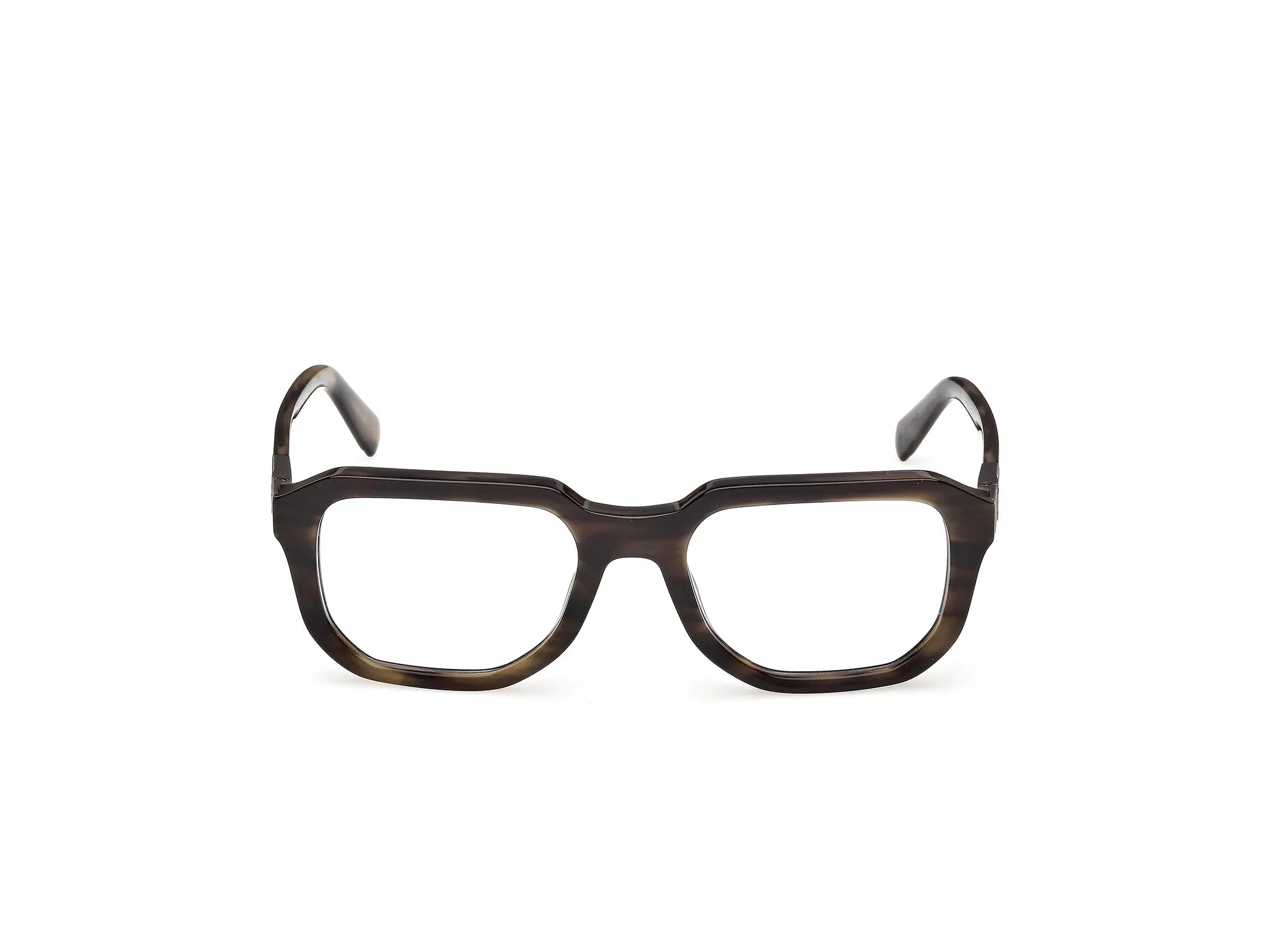 Guess GU50332 098 Montature da vista Acetato Verde Squadrata Normale - immagine 2