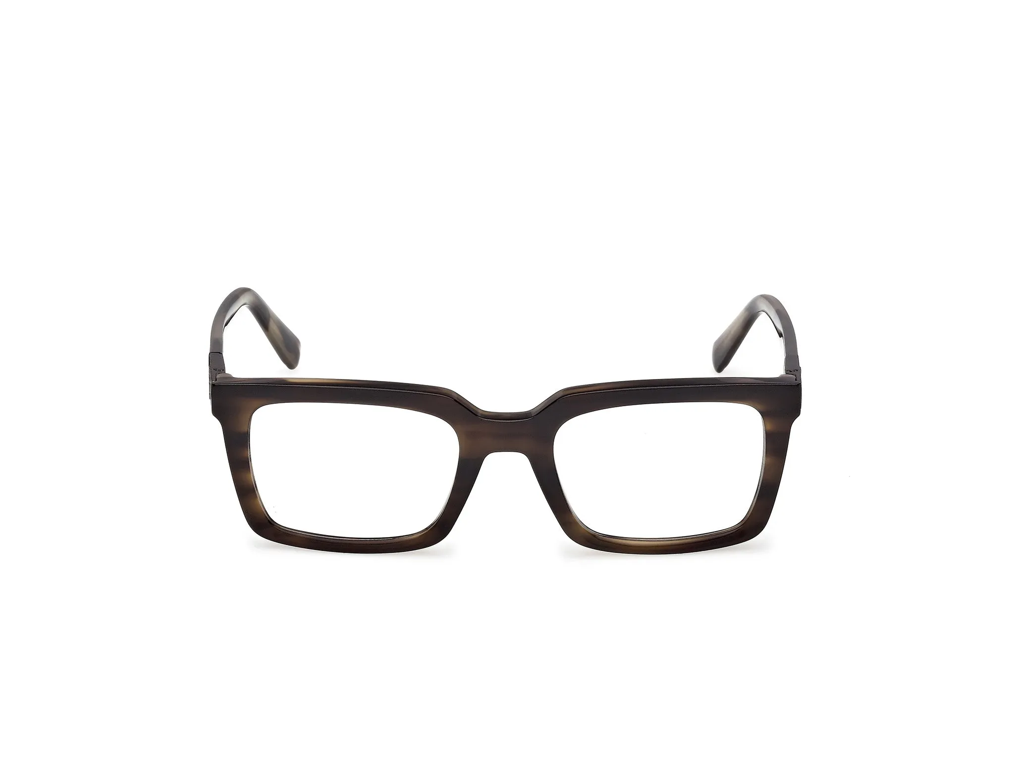 Guess GU50331 098 Montature da vista Acetato Verde Squadrata Normale - immagine 2