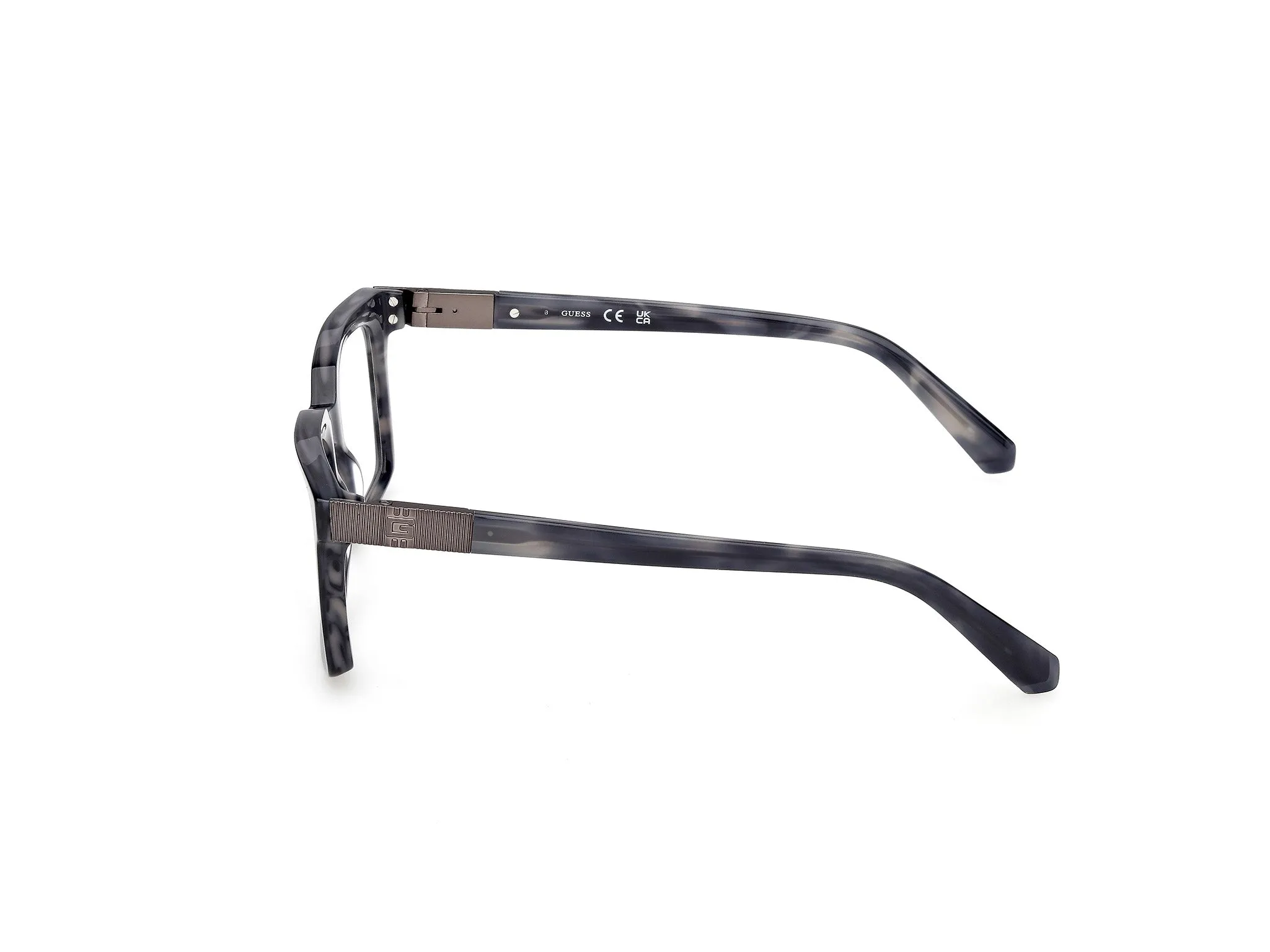 Guess GU50331 092 Montature da vista Acetato Blu Squadrata Normale - immagine 3