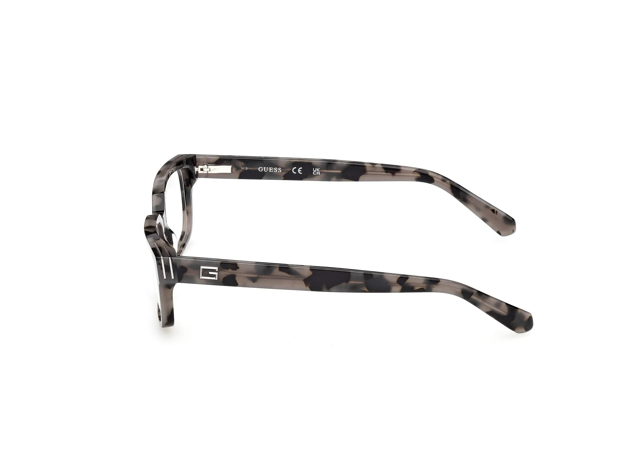 Guess GU50329 020 Montature da vista Acetato Grigio Squadrata Normale - immagine 3