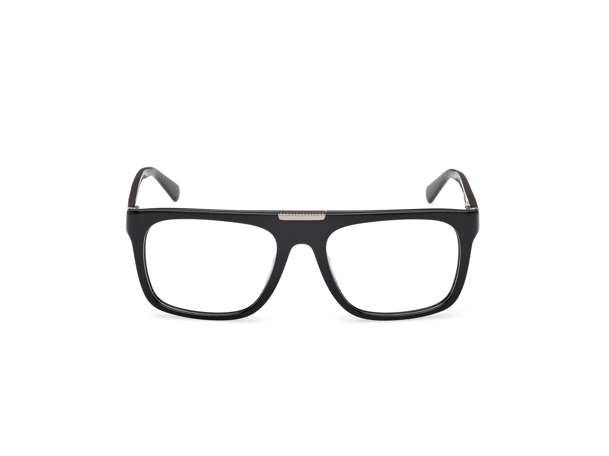 Guess GU50328 001 Montature da vista Acetato Nero Squadrata Normale - immagine 2