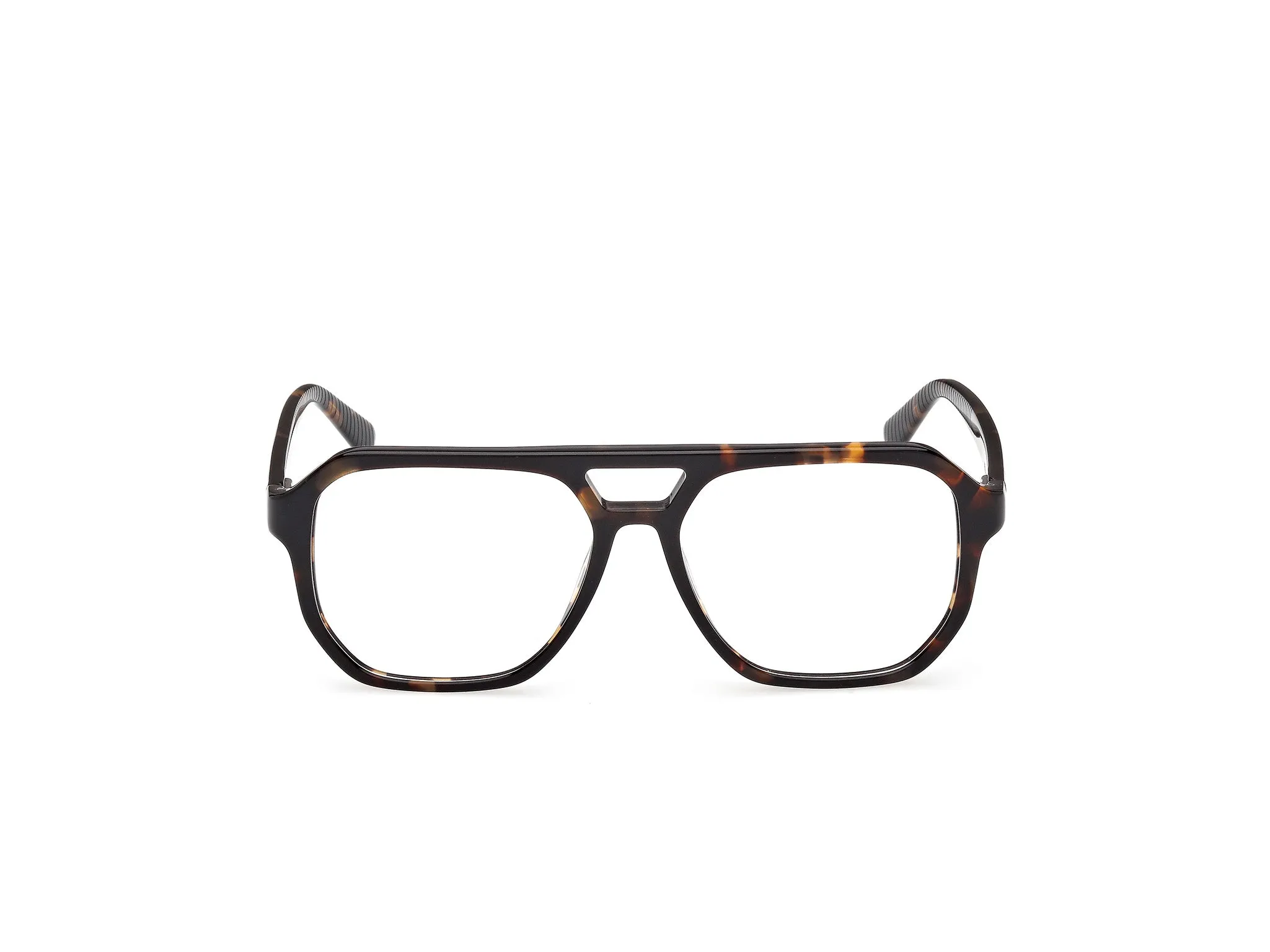 Guess GU50327 052 Montature da vista Acetato Havana Squadrata Normale - immagine 2