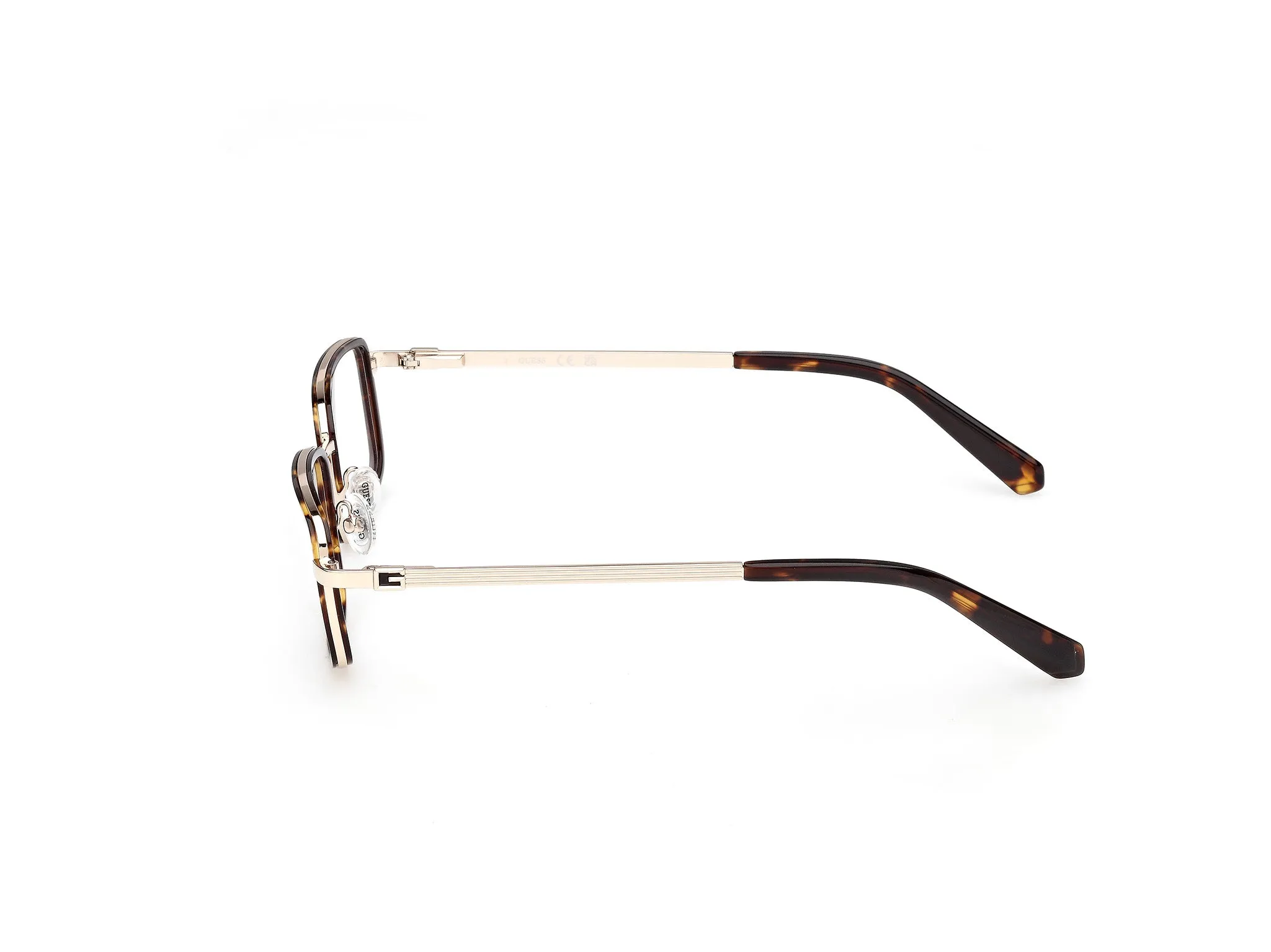 Guess GU50325 052 Montature da vista Iniettato Havana Squadrata Normale - immagine 3