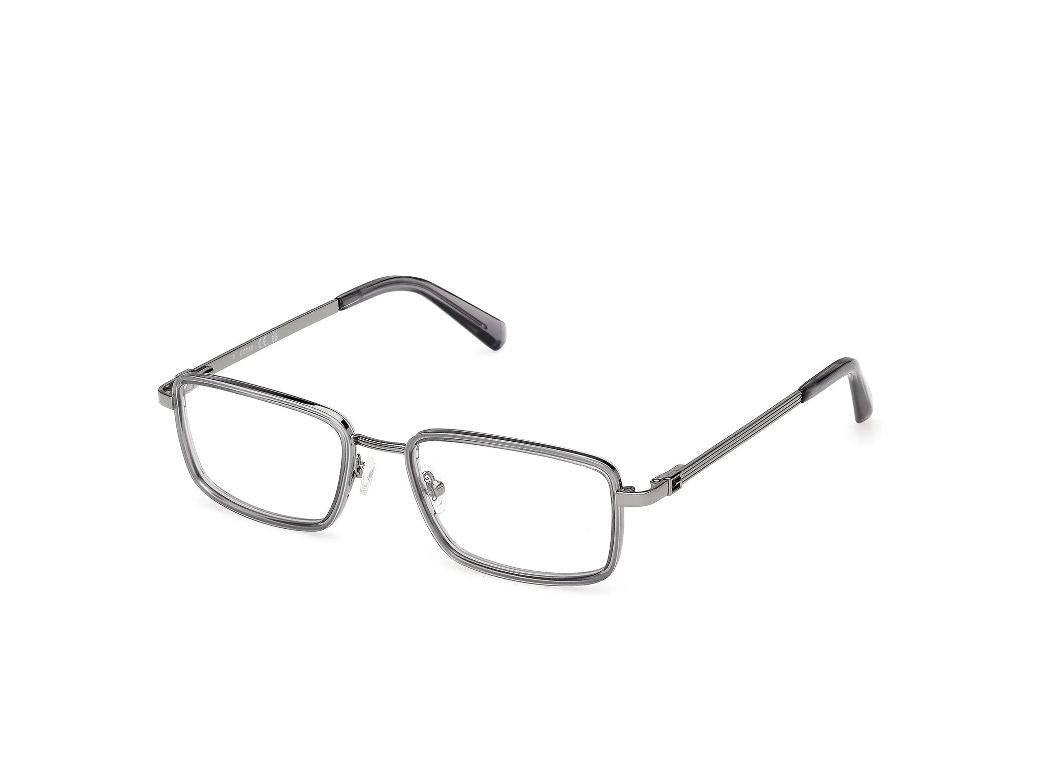 Guess GU50325 020 Montature da vista Iniettato Grigio Squadrata Normale - immagine 1