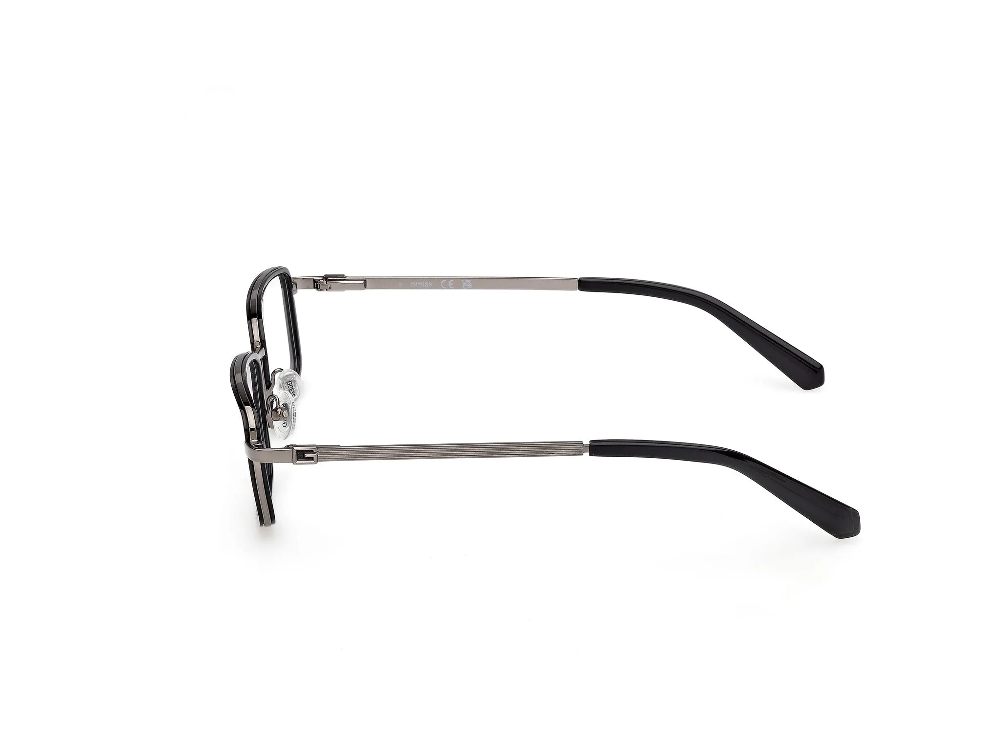 Guess GU50325 001 Montature da vista Iniettato Nero Squadrata Normale - immagine 3