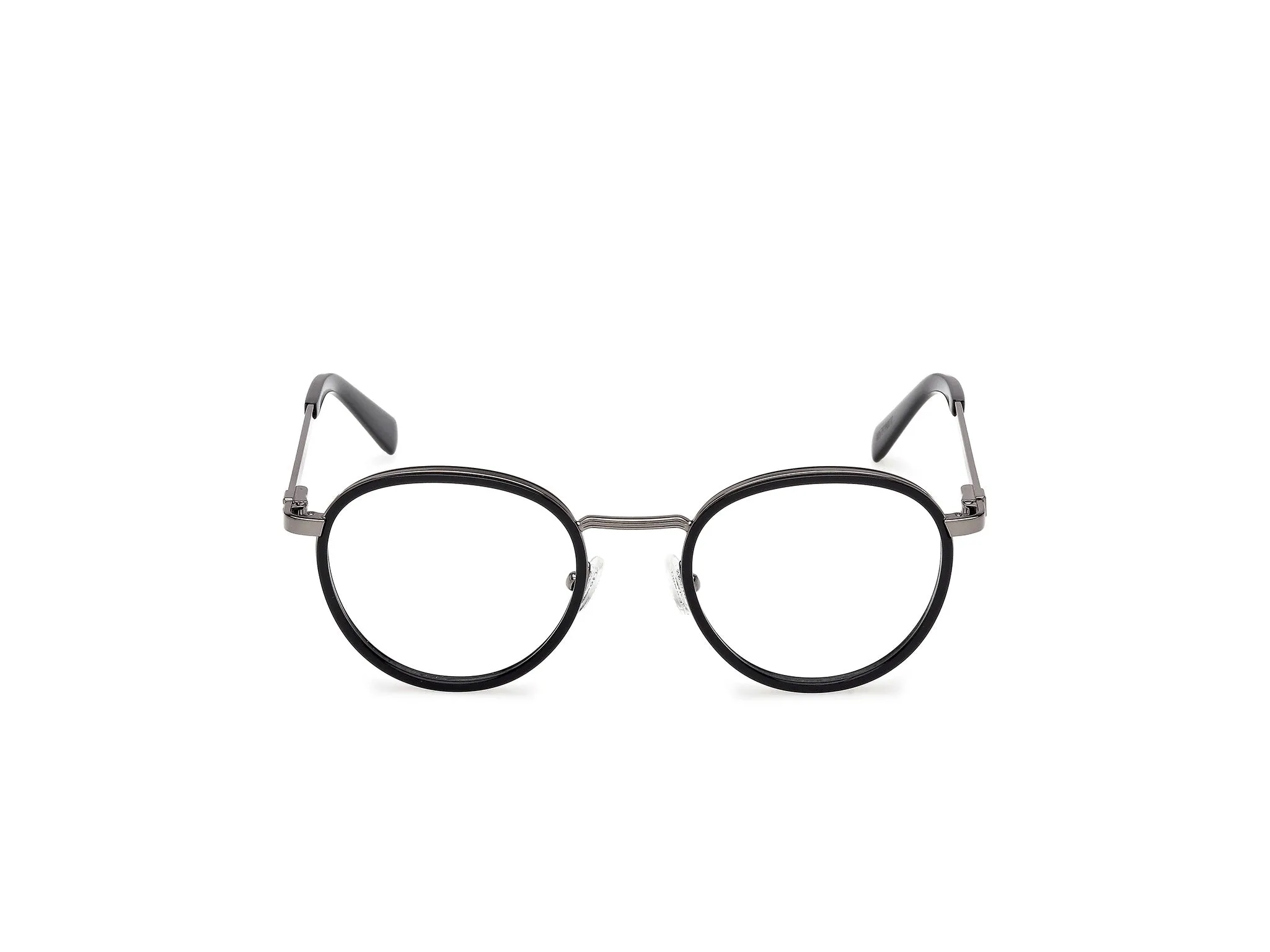 Guess GU50324 001 Montature da vista Iniettato Nero Rotonda Normale - immagine 2