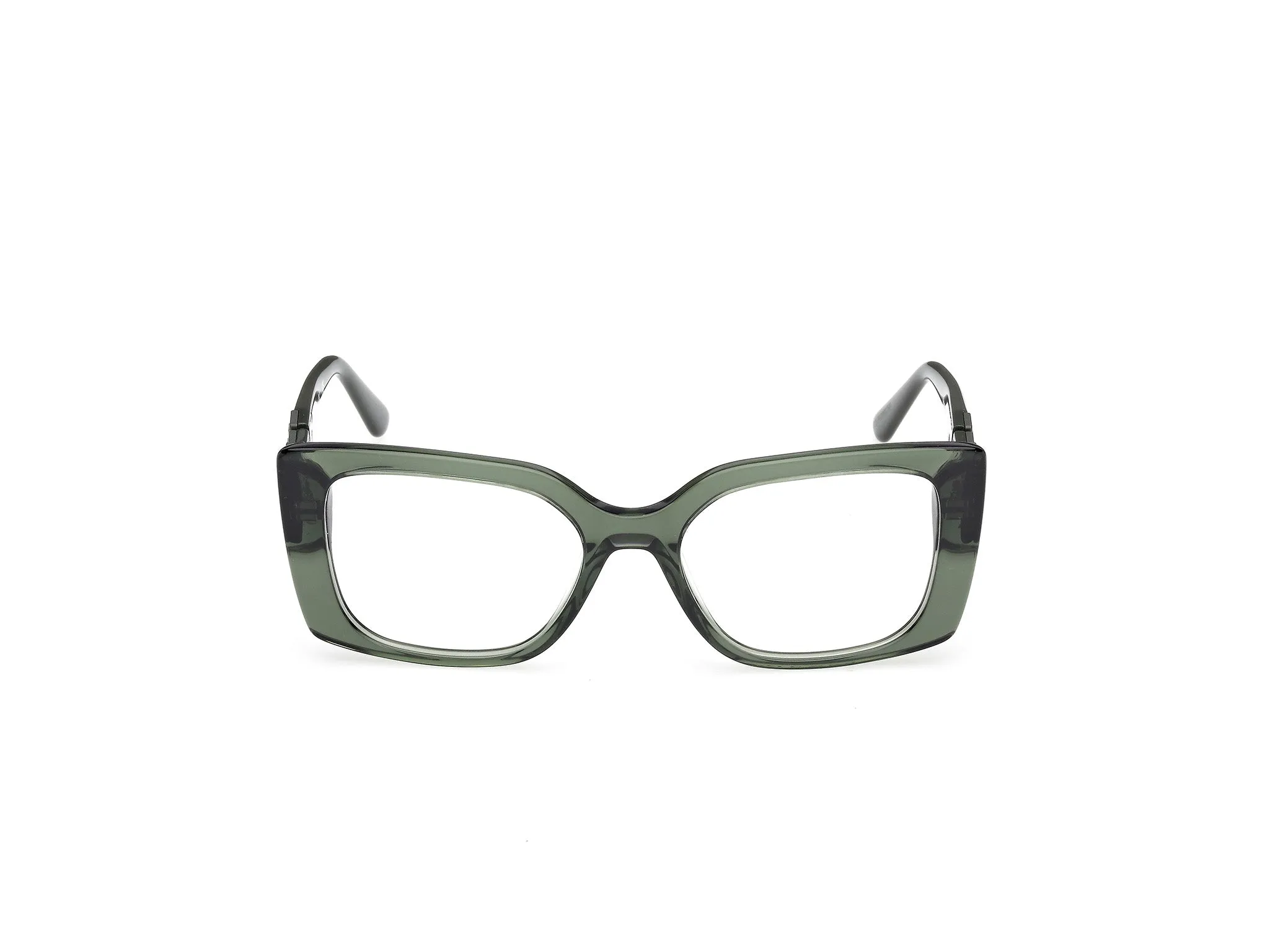 Guess GU50322 096 Montature da vista Acetato Verde Squadrata Normale - immagine 2