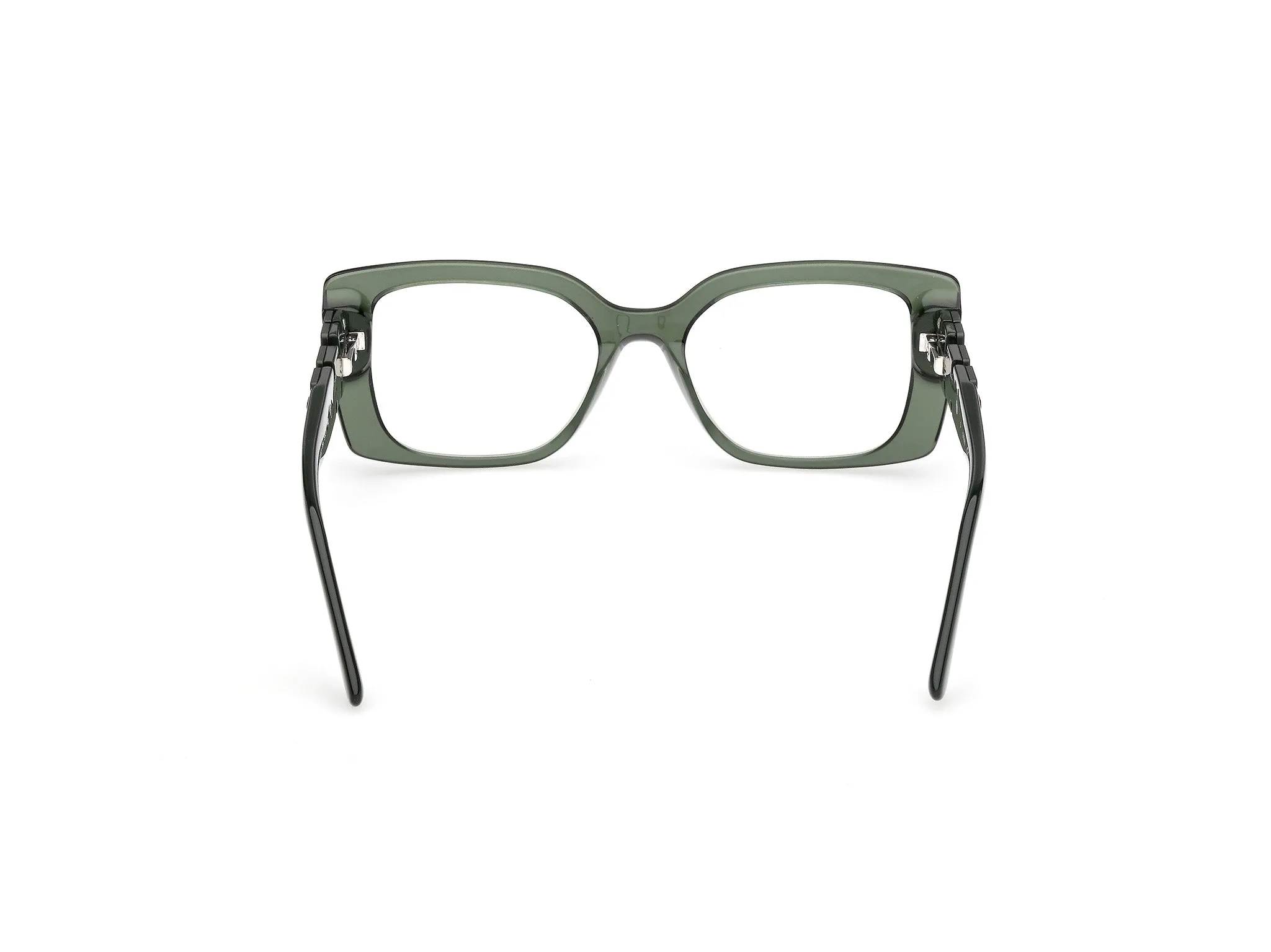 Guess GU50322 096 Montature da vista Acetato Verde Squadrata Normale - immagine 4