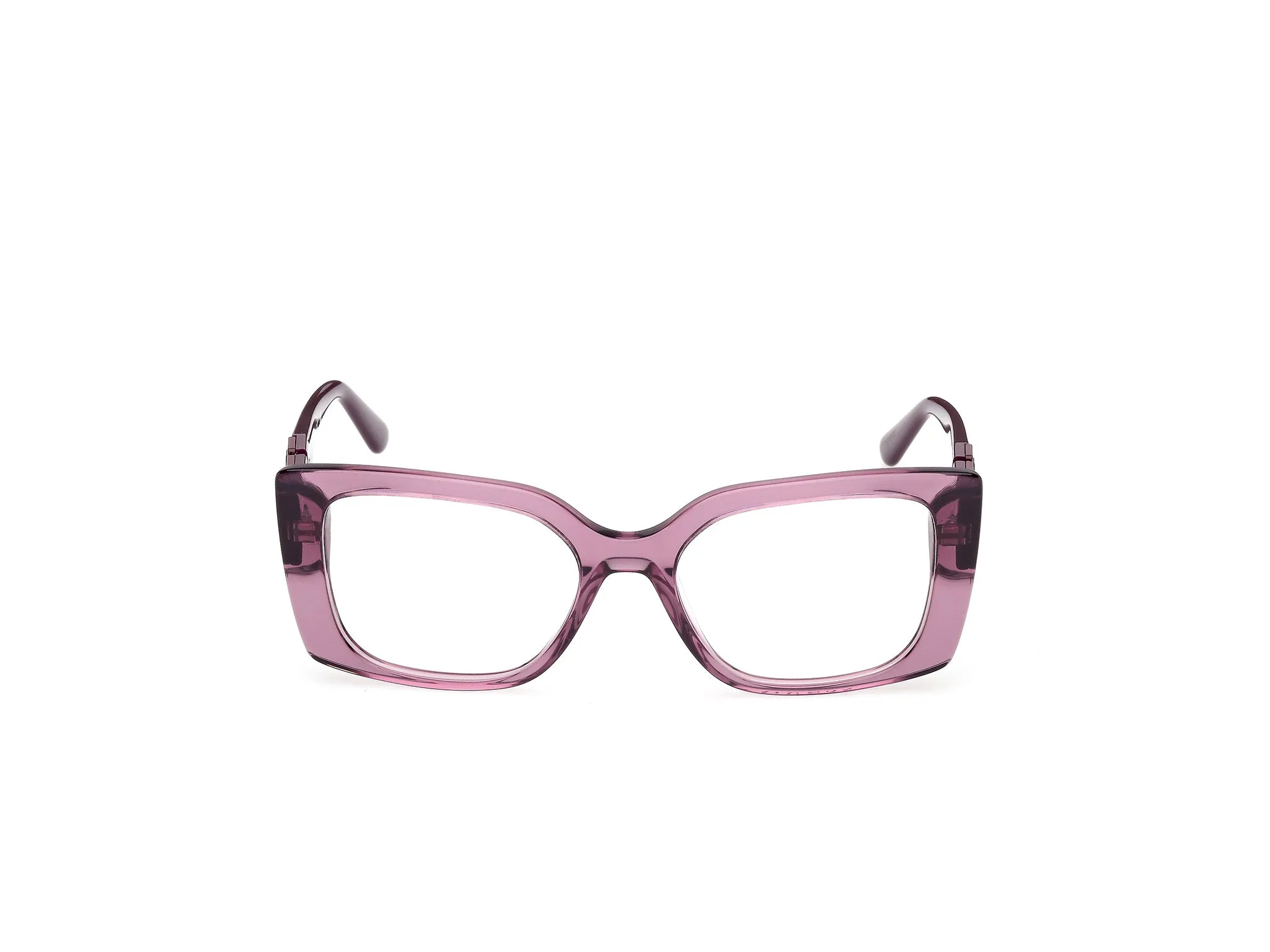 Guess GU50322 081 Montature da vista Acetato Viola Squadrata Normale - immagine 2