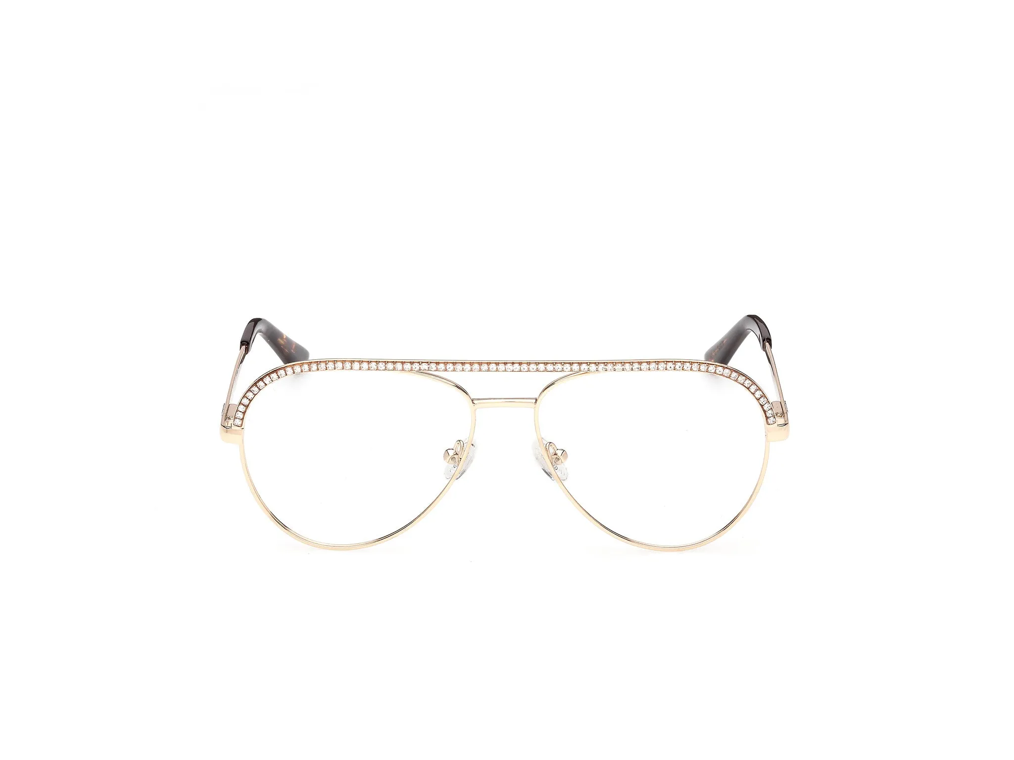 Guess GU50321 032 Montature da vista Metallo Oro Pilot Normale - immagine 2
