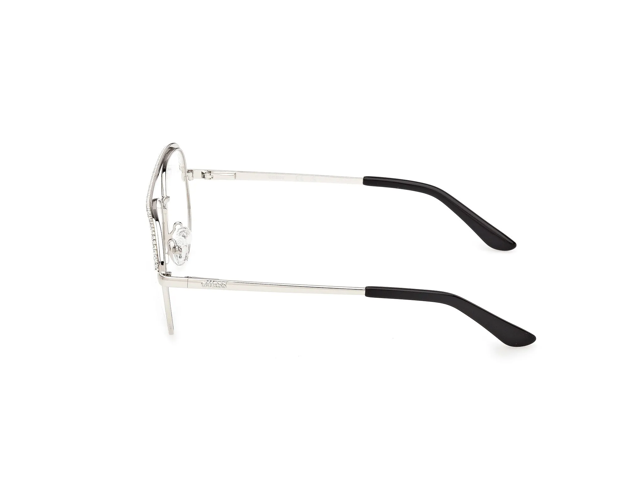 Guess GU50321 010 Montature da vista Metallo Grigio Pilot Normale - immagine 3