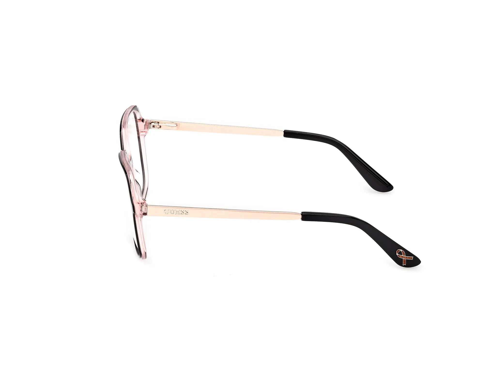 Guess GU50320 001 Montature da vista Acetato Nero Squadrata Normale - immagine 3