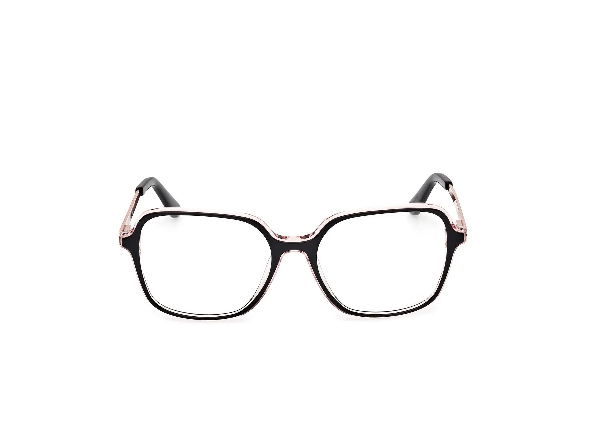 Guess GU50320 001 Montature da vista Acetato Nero Squadrata Normale - immagine 2