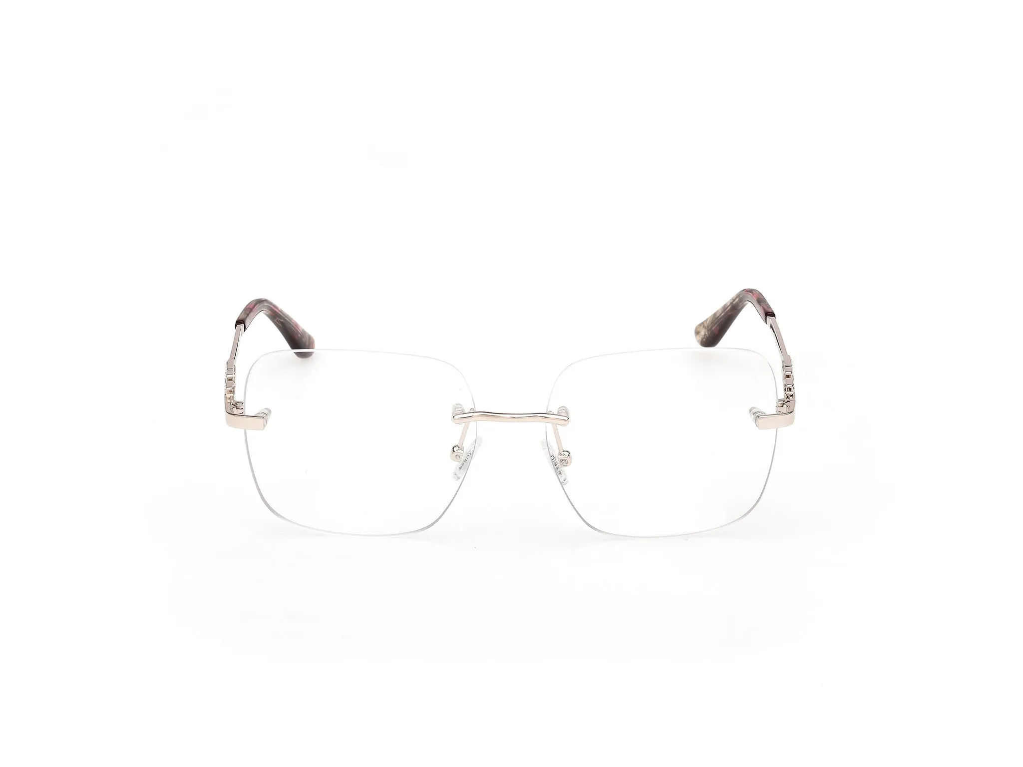 Guess GU50319 033 Montature da vista Metallo Oro Squadrata Normale - immagine 2