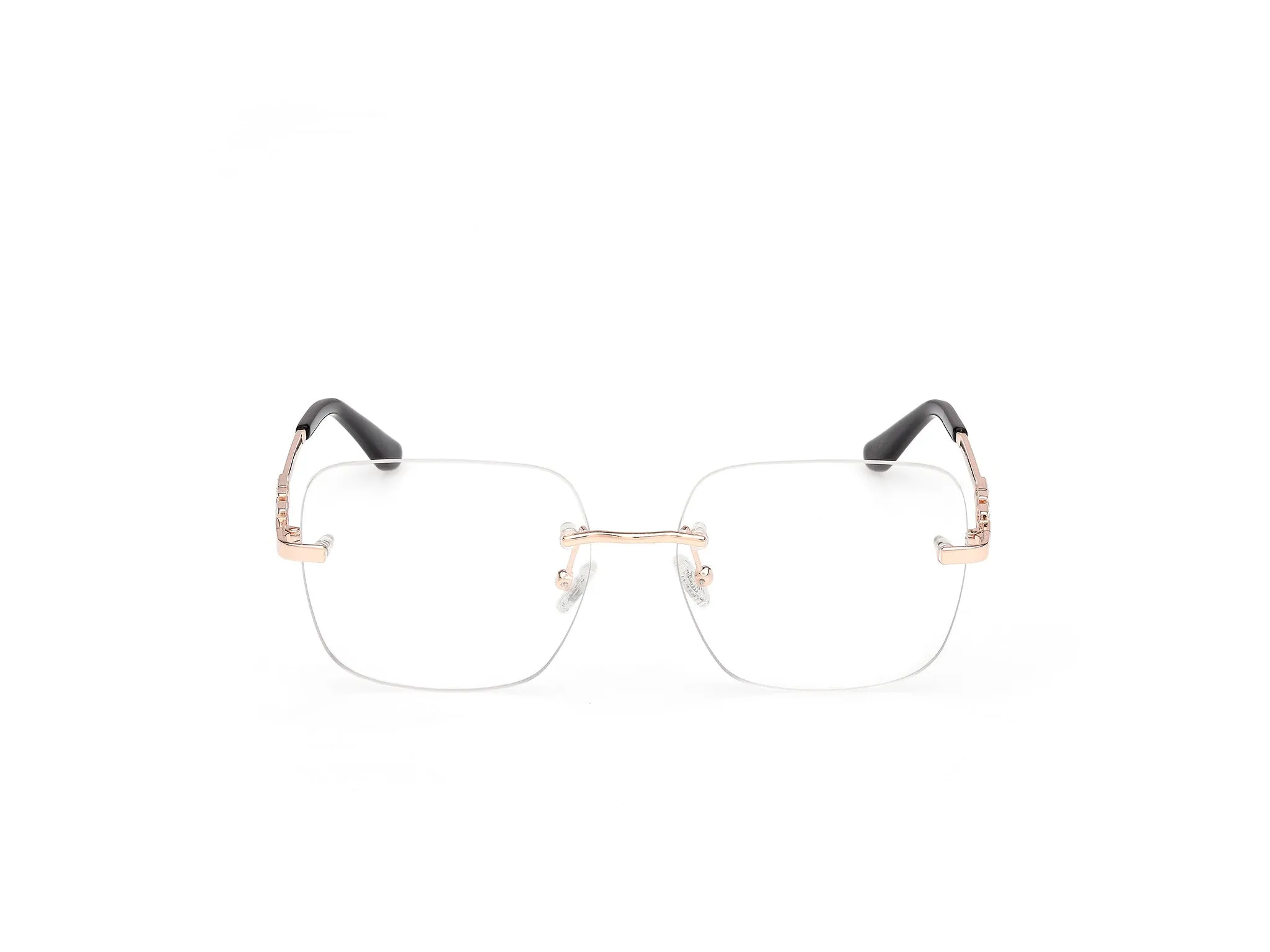 Guess GU50319 028 Montature da vista Metallo Oro Squadrata Normale - immagine 2