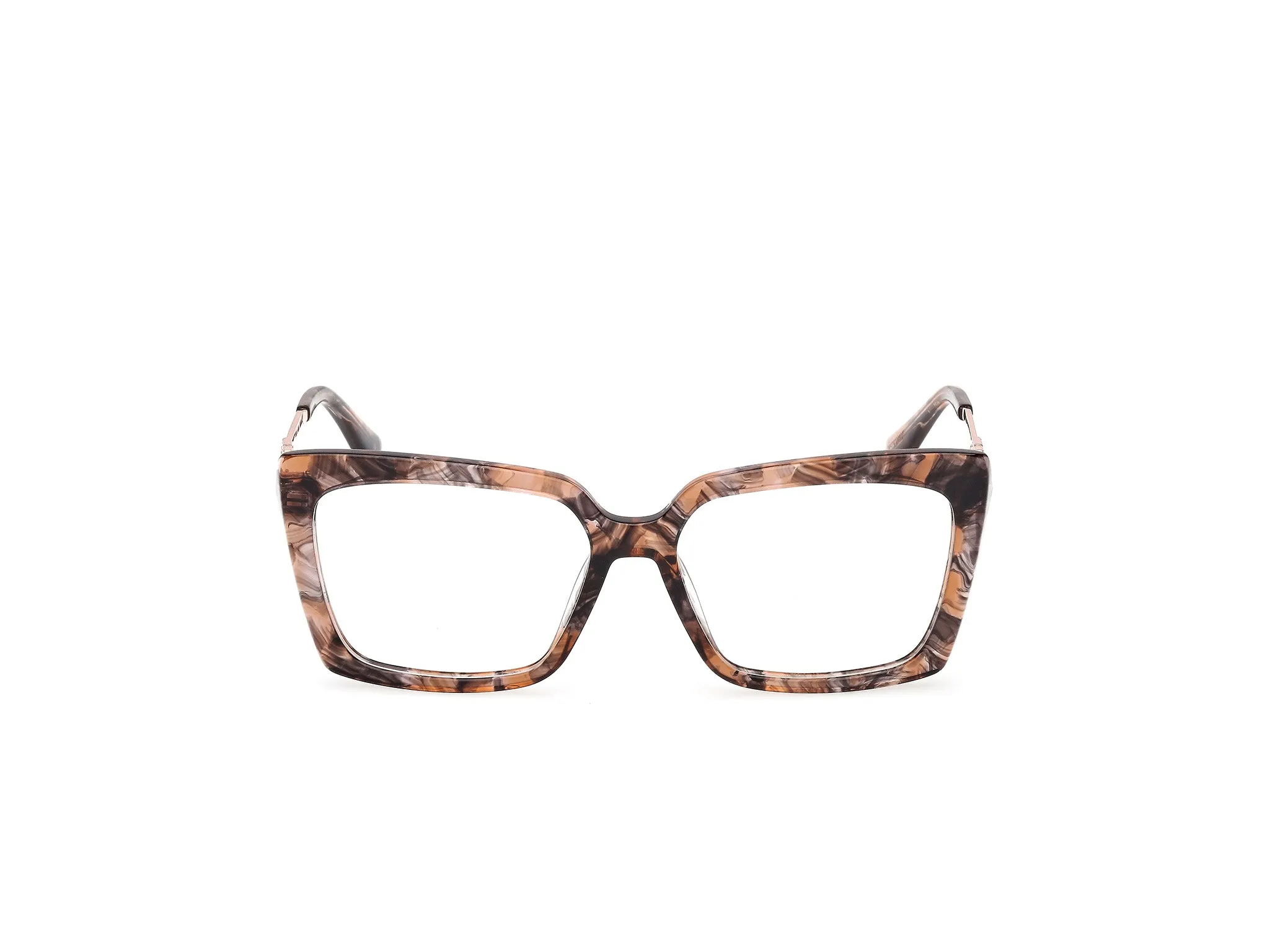 Guess GU50318 074 Montature da vista Acetato Rosa Squadrata Normale - immagine 2