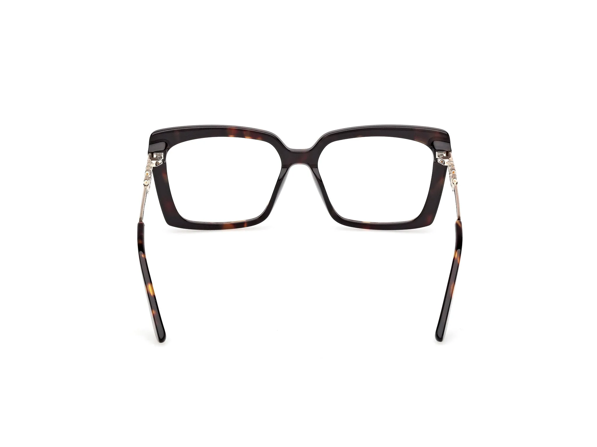 Guess GU50318 052 Montature da vista Acetato Havana Squadrata Normale - immagine 4