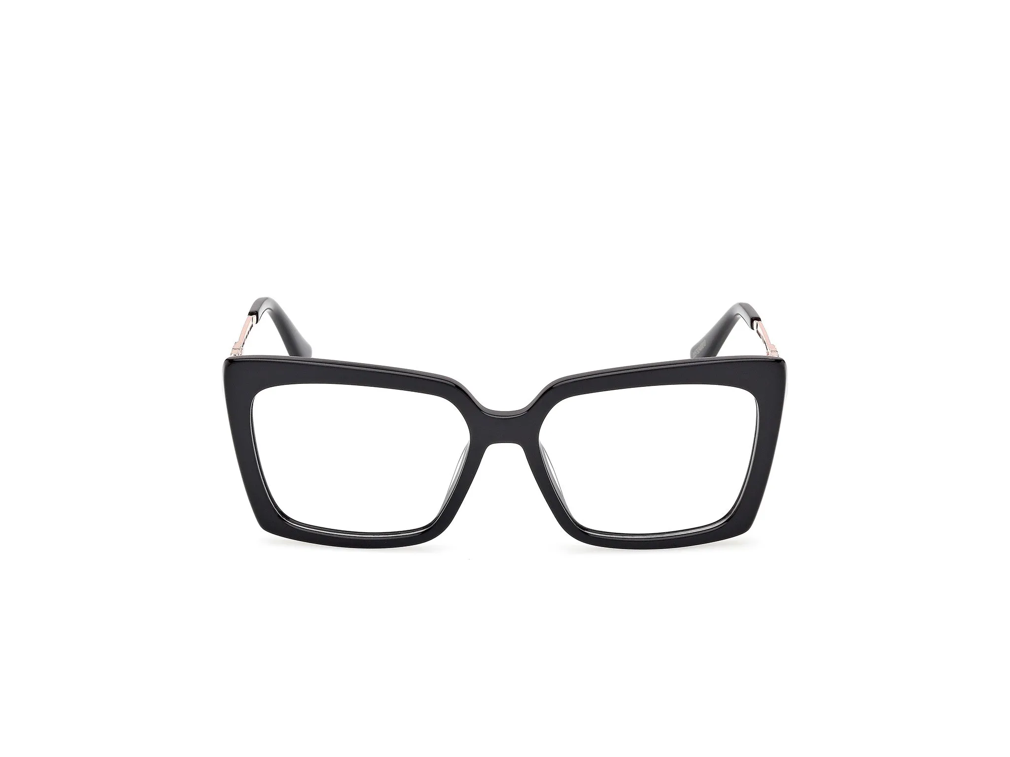 Guess GU50318 001 Montature da vista Acetato Nero Squadrata Normale - immagine 2