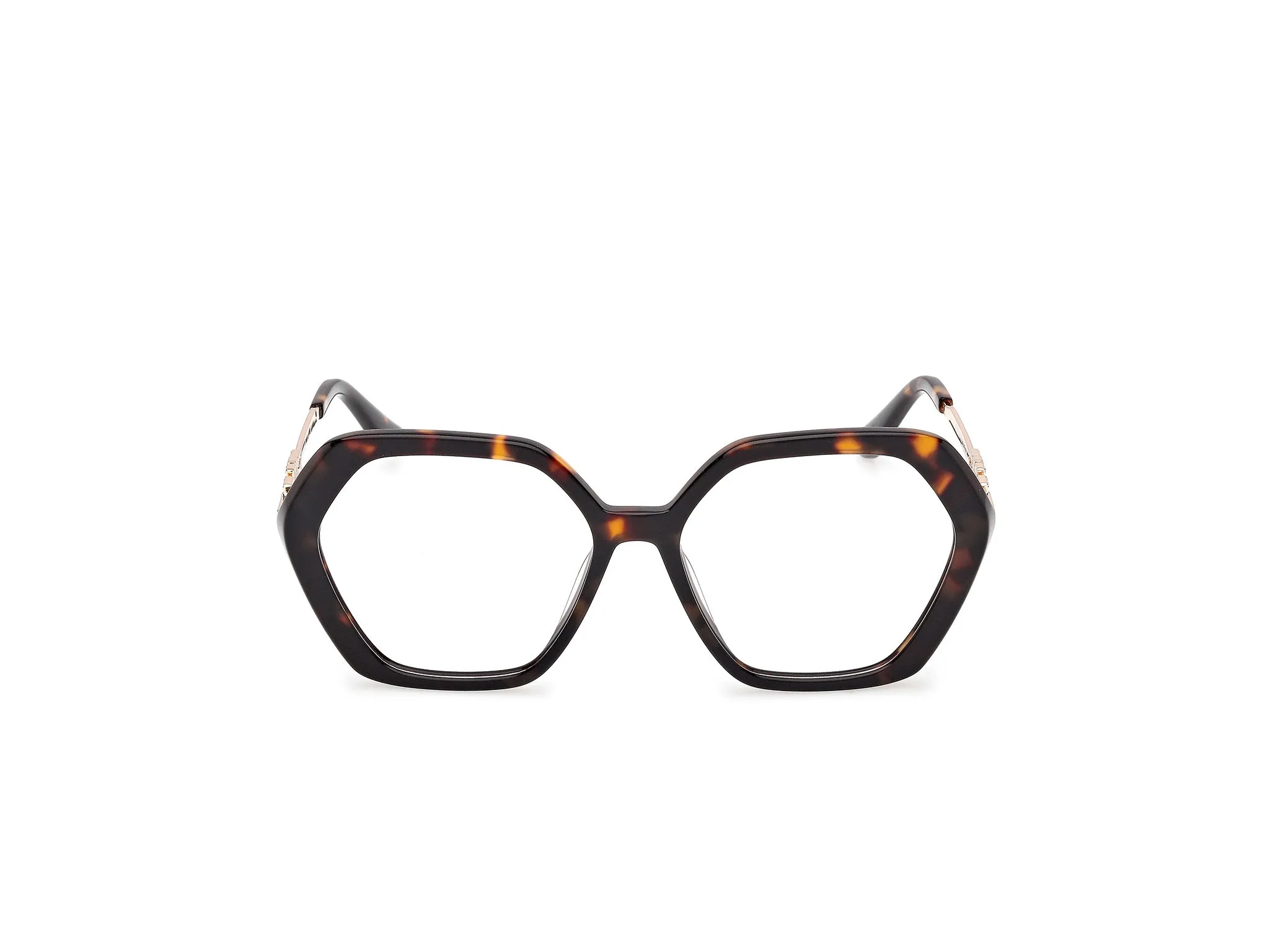 Guess GU50317 052 Montature da vista Acetato Havana Geometrica Normale - immagine 2