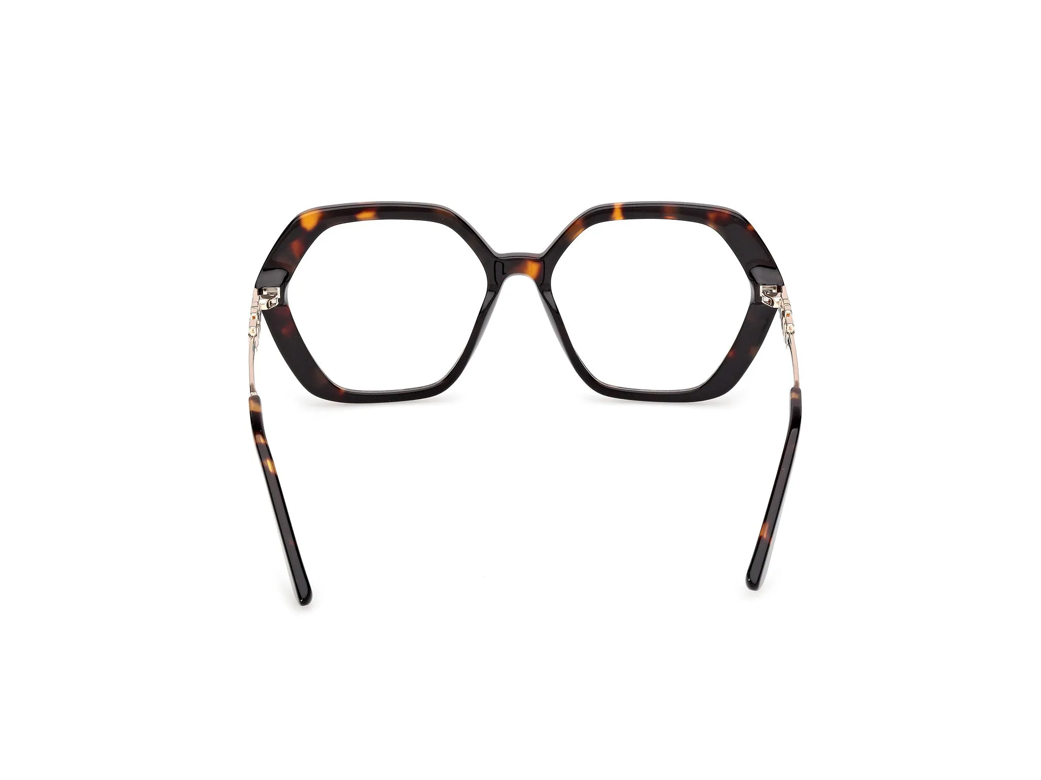 Guess GU50317 052 Montature da vista Acetato Havana Geometrica Normale - immagine 4