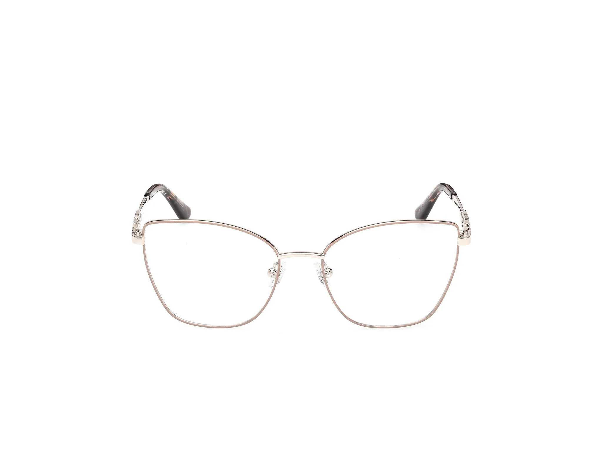 Guess GU50316 057 Montature da vista Metallo Beige Cat Eye Normale - immagine 2