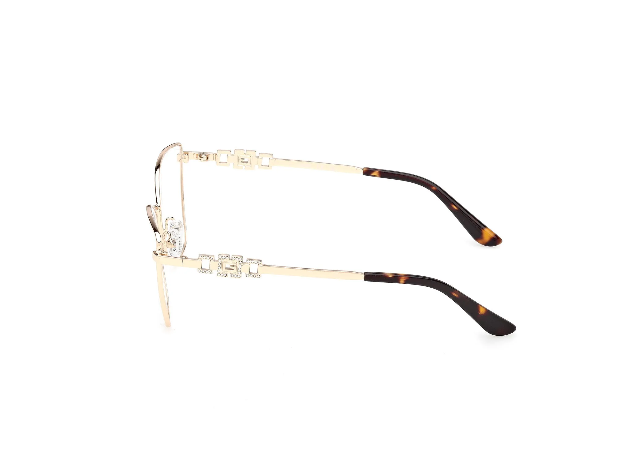 Guess GU50316 032 Montature da vista Metallo Oro Cat Eye Normale - immagine 3