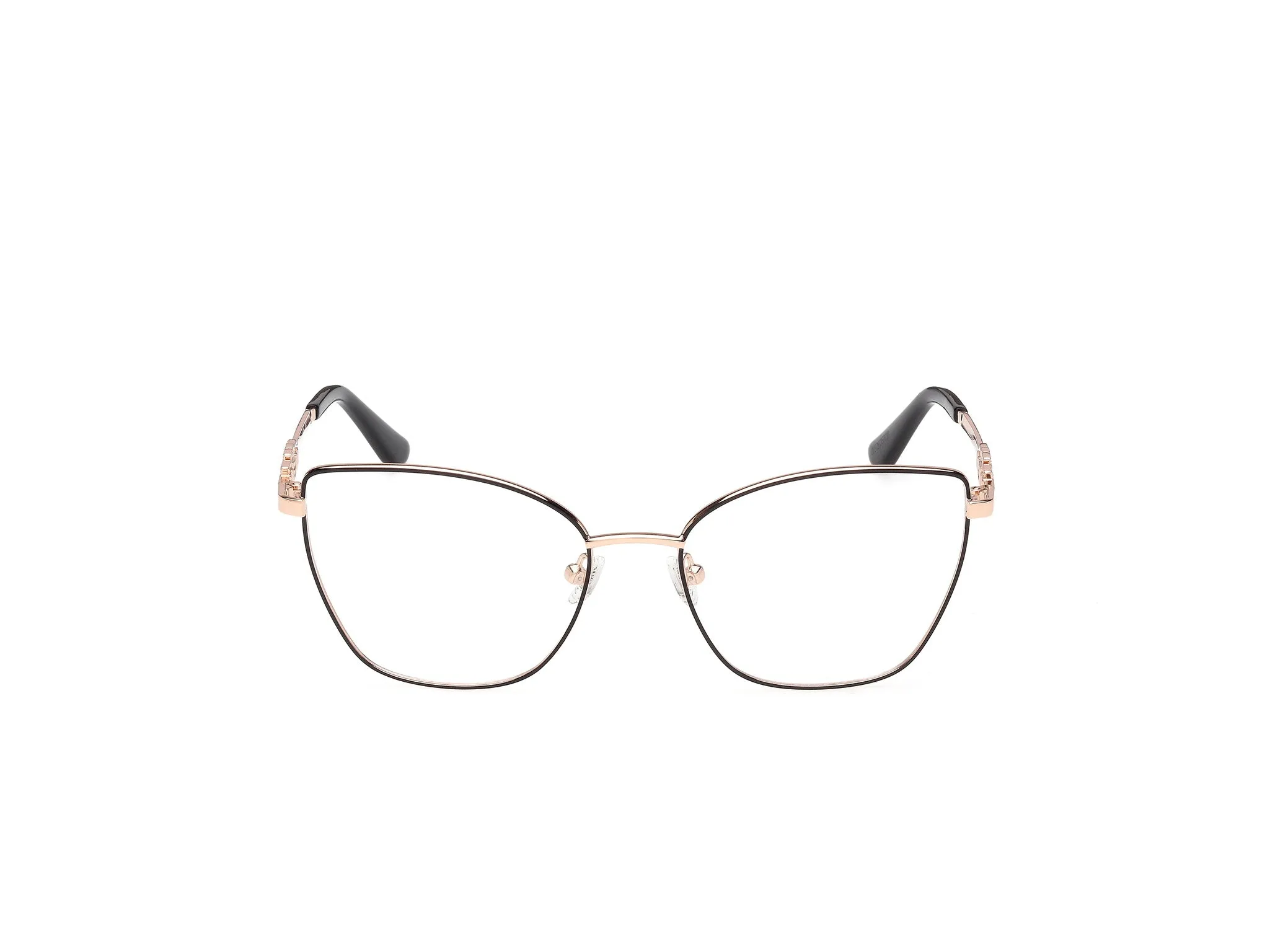 Guess GU50316 001 Montature da vista Metallo Nero Cat Eye Normale - immagine 2