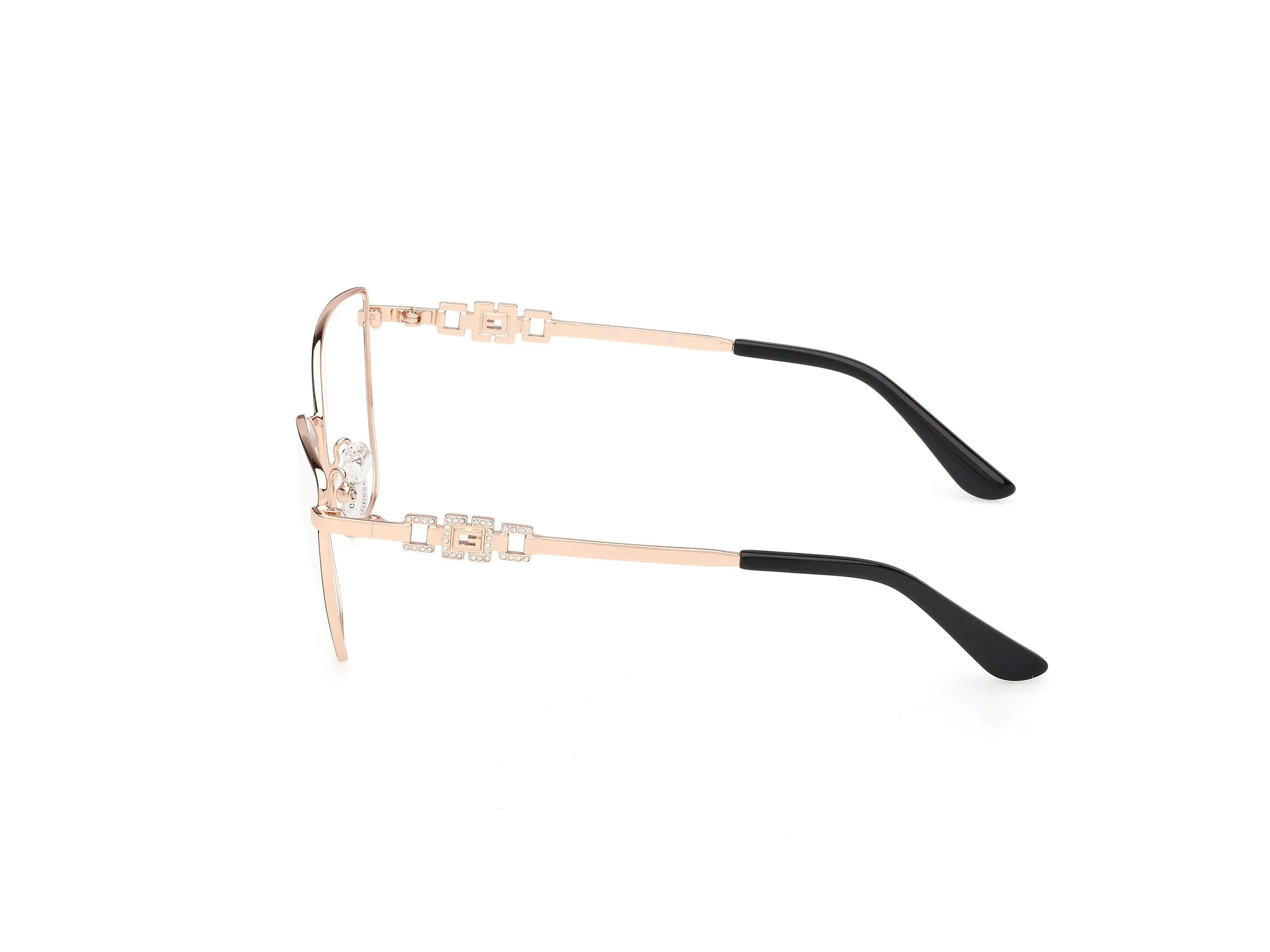 Guess GU50316 001 Montature da vista Metallo Nero Cat Eye Normale - immagine 3
