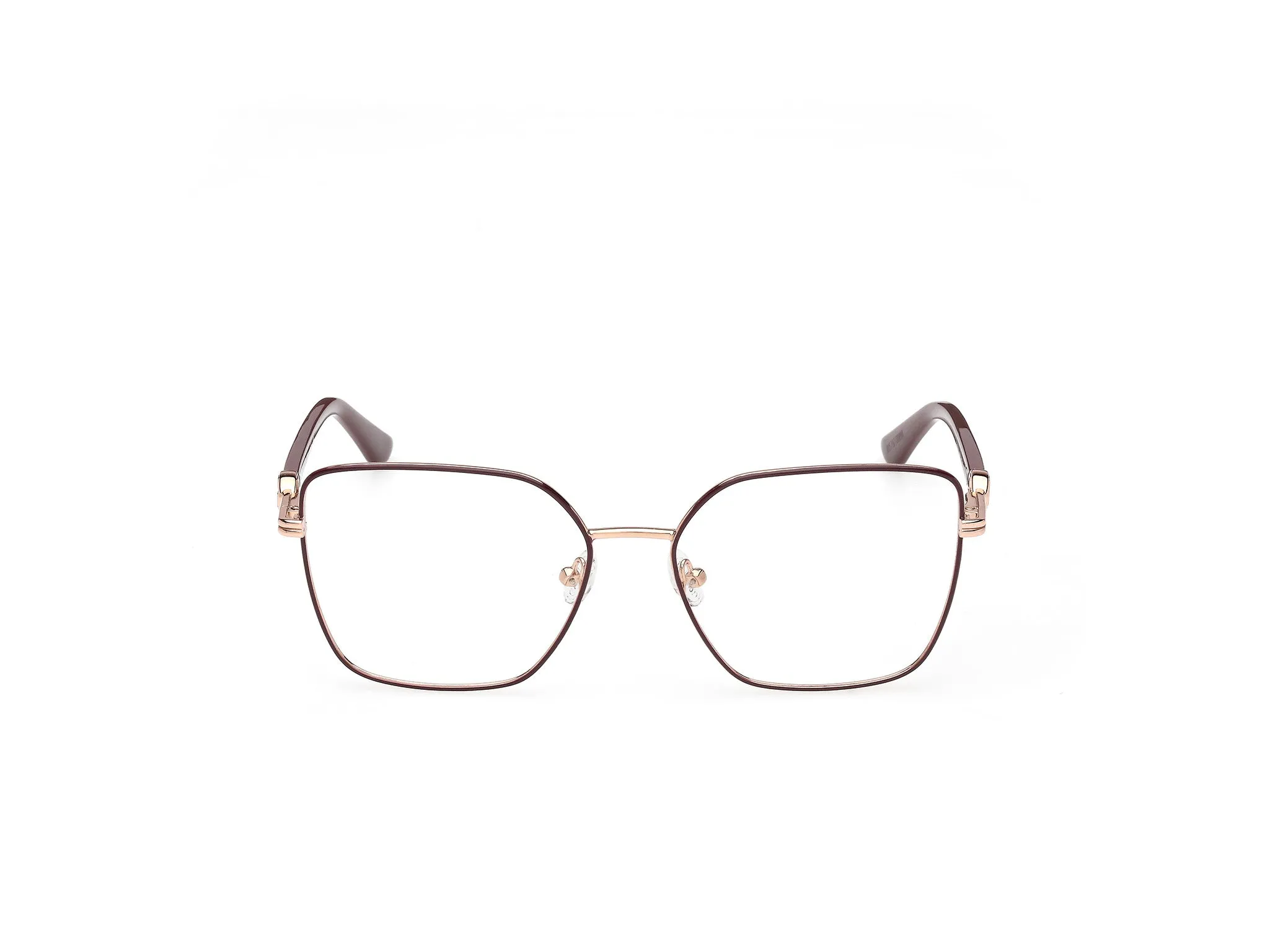 Guess GU50313 069 Montature da vista Metallo Bordeaux Squadrata Normale - immagine 2