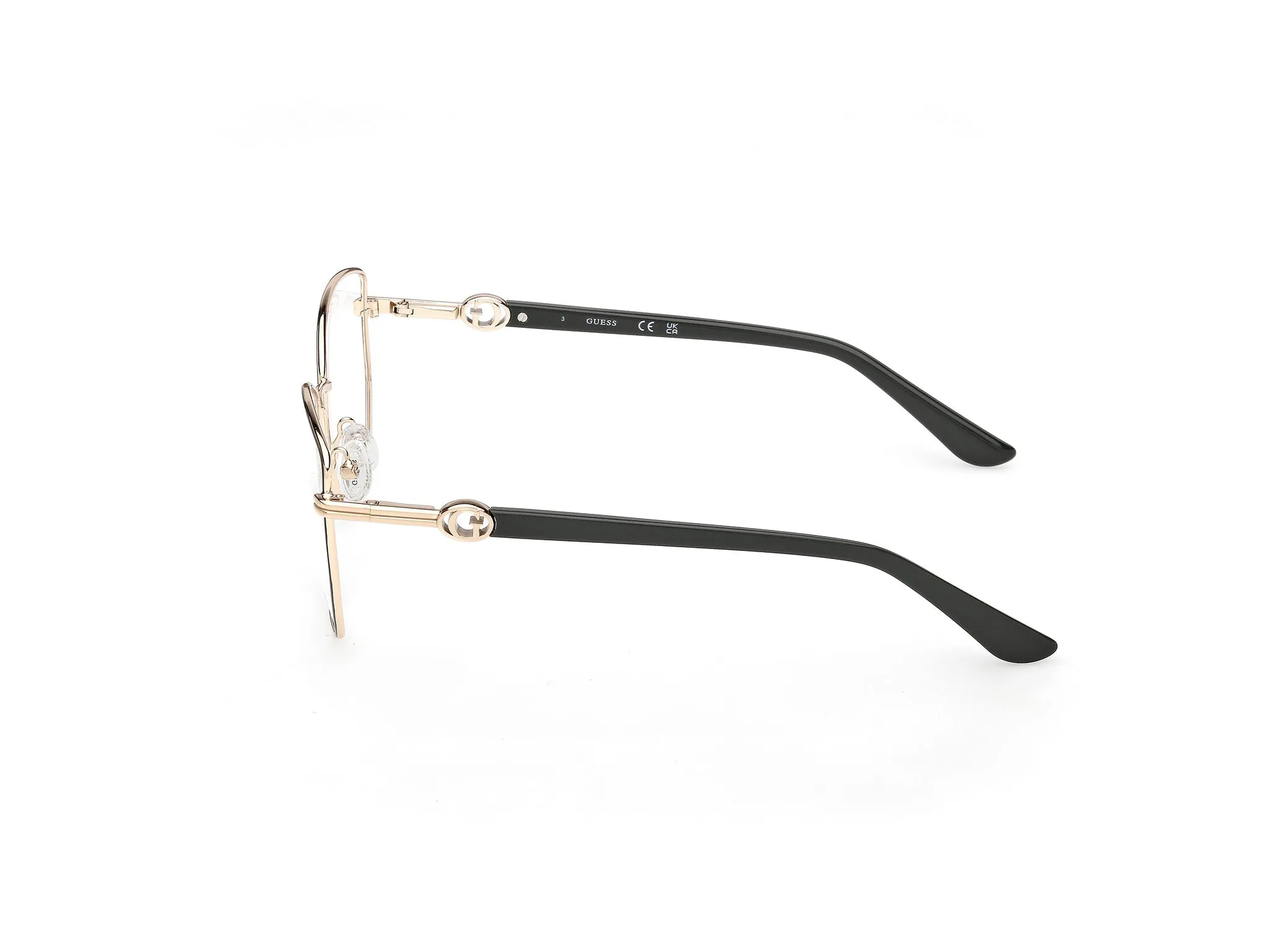 Guess GU50312 096 Montature da vista Metallo Verde Geometrica Normale - immagine 3