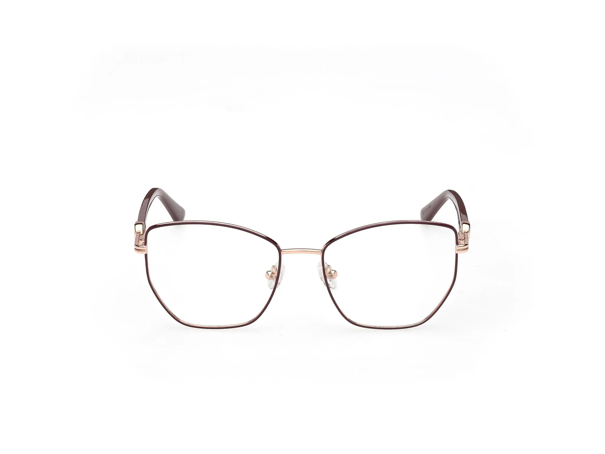 Guess GU50312 069 Montature da vista Metallo Bordeaux Geometrica Normale - immagine 2