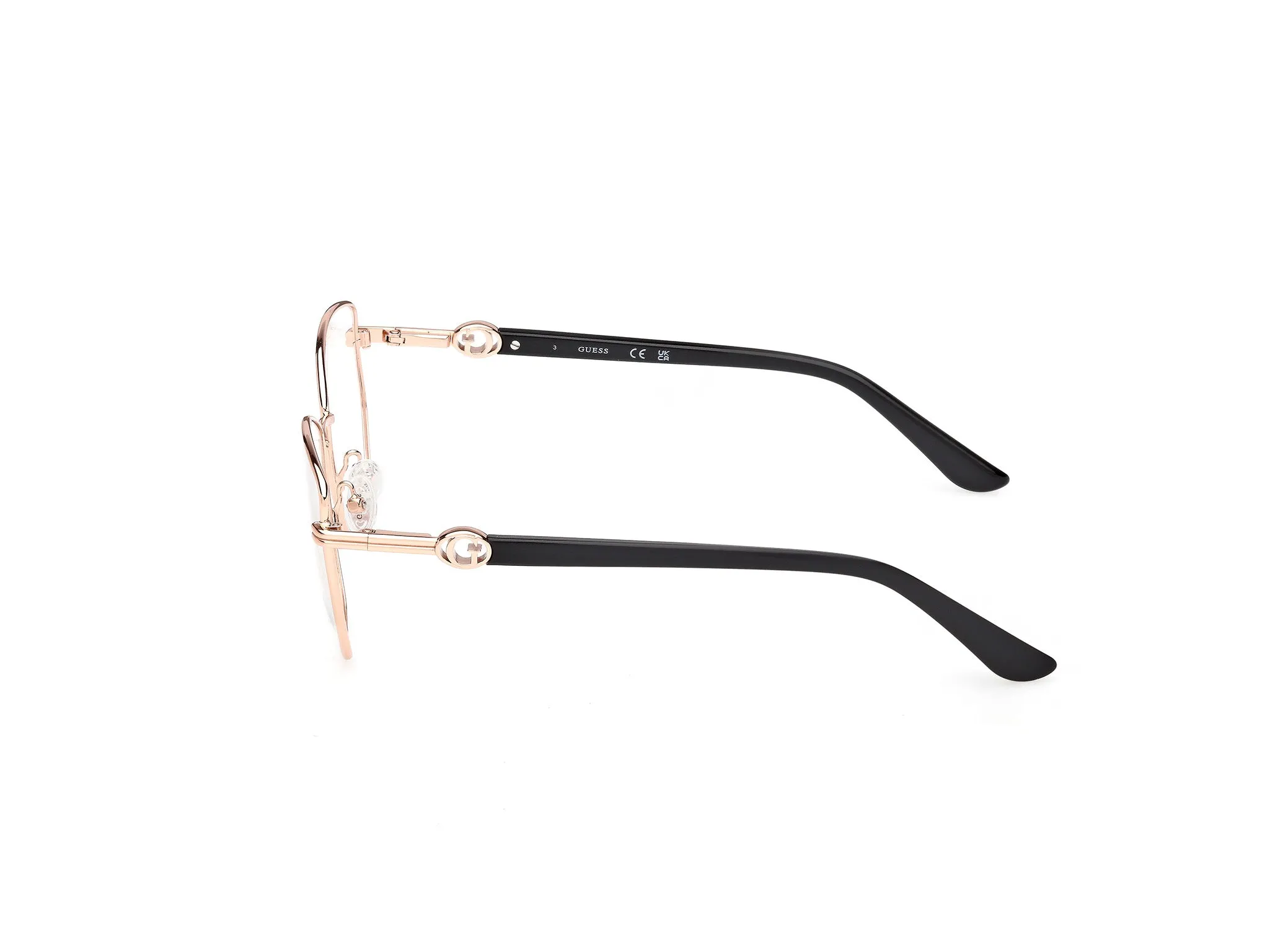 Guess GU50312 028 Montature da vista Metallo Oro Geometrica Normale - immagine 3