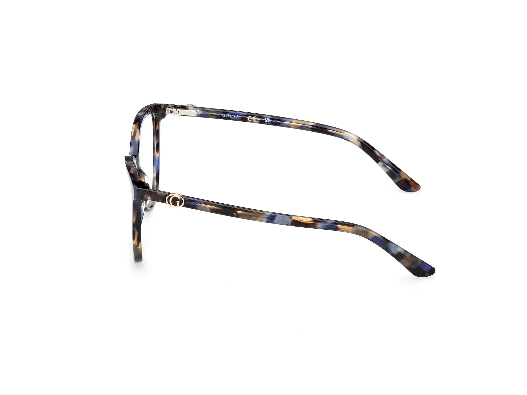 Guess GU50311 092 Montature da vista Acetato Blu Cat Eye Normale - immagine 3